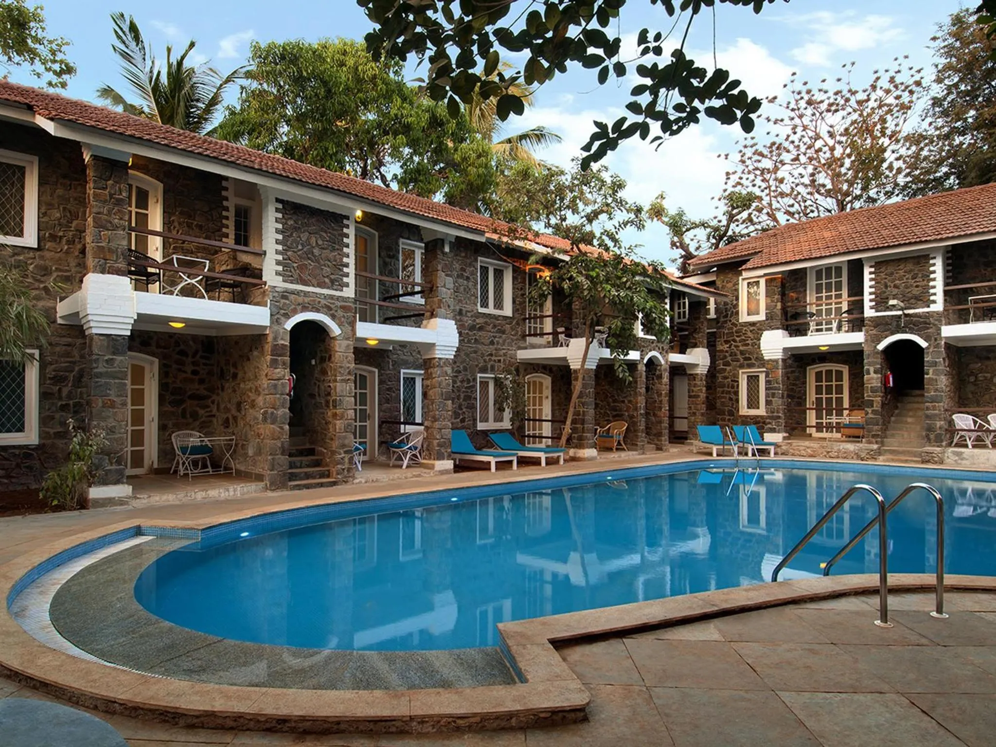Swimming pool in The Tamarind Hotel - A Boutique Heritage Stay, Anjuna - Goa