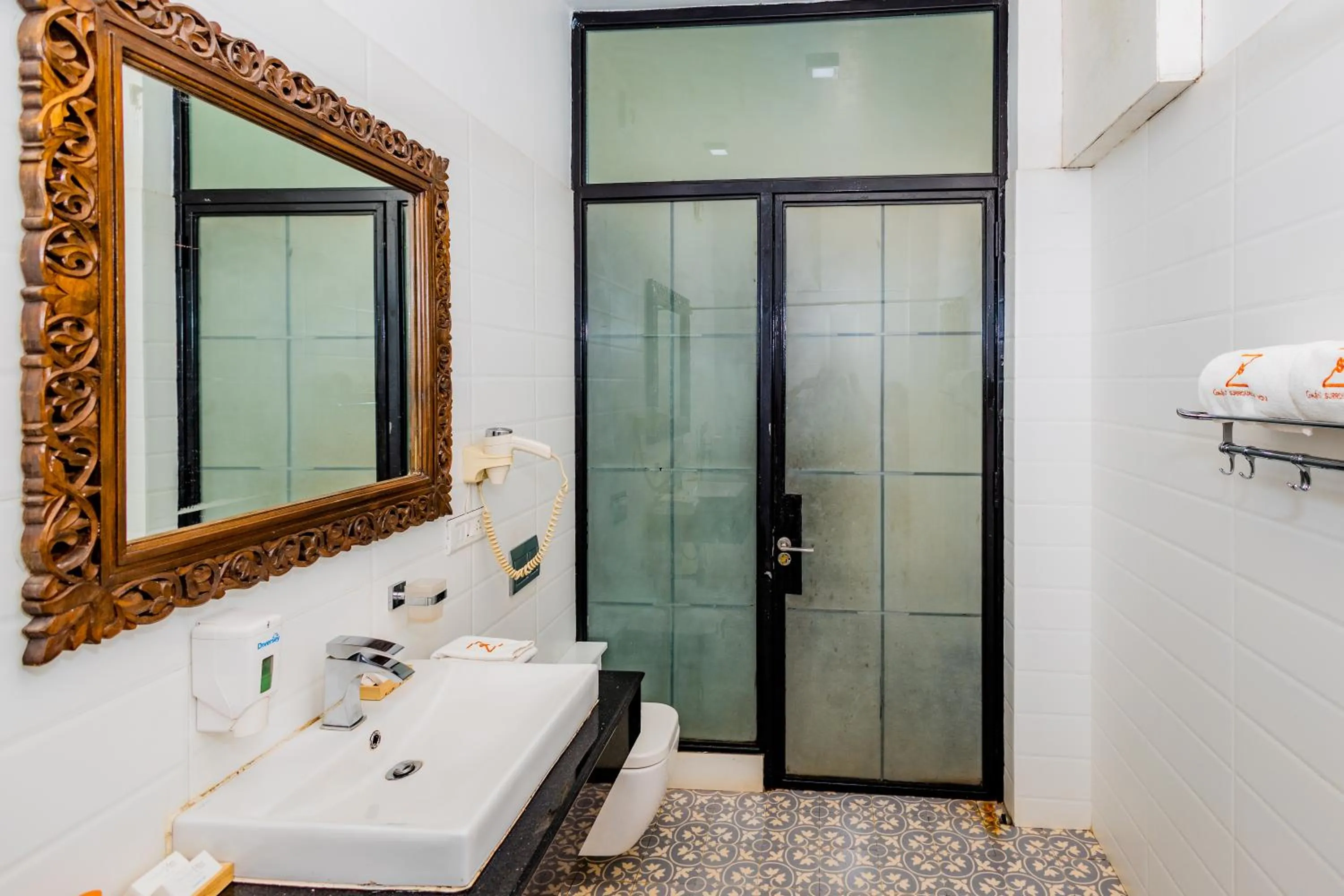 Bathroom in The Tamarind Hotel - A Boutique Heritage Stay, Anjuna - Goa