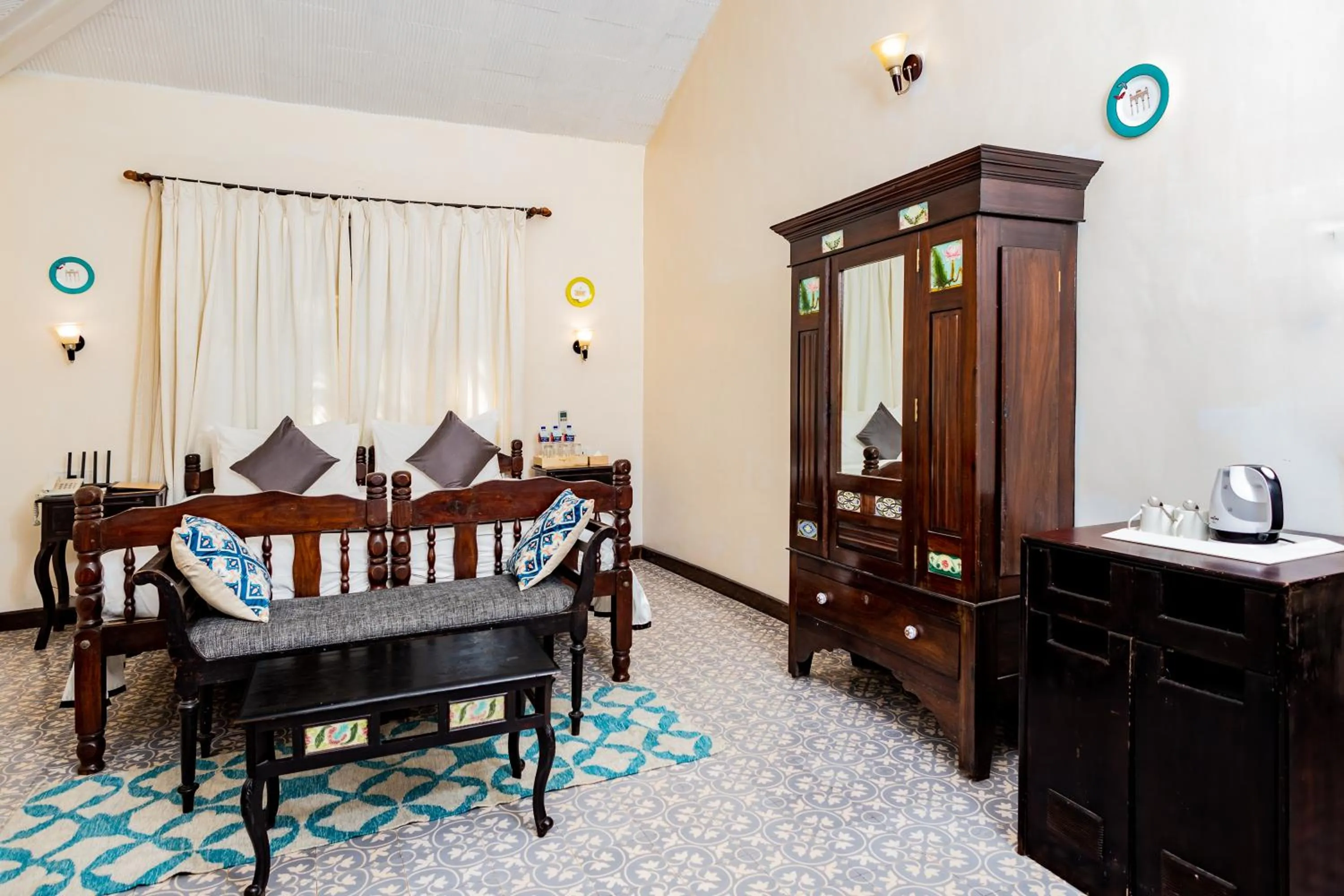 Bedroom in The Tamarind Hotel - A Boutique Heritage Stay, Anjuna - Goa