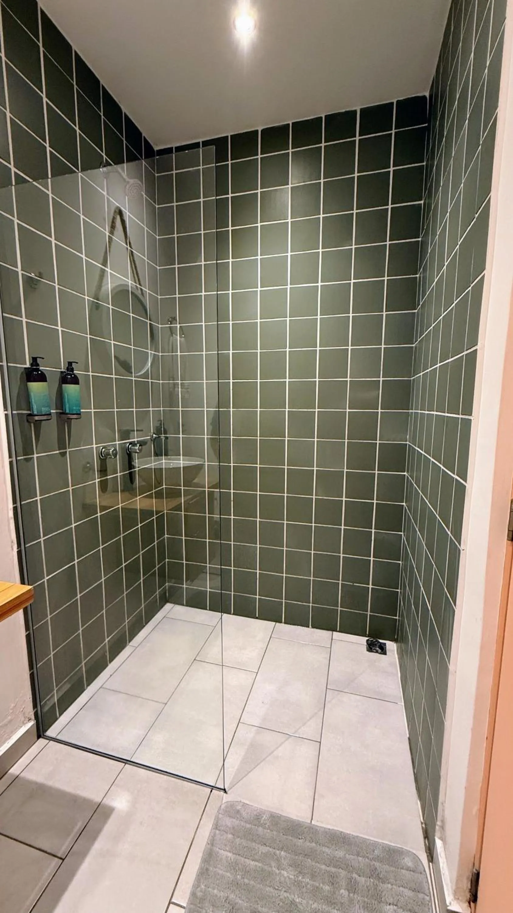 Shower in La Martina Boutique Hotel