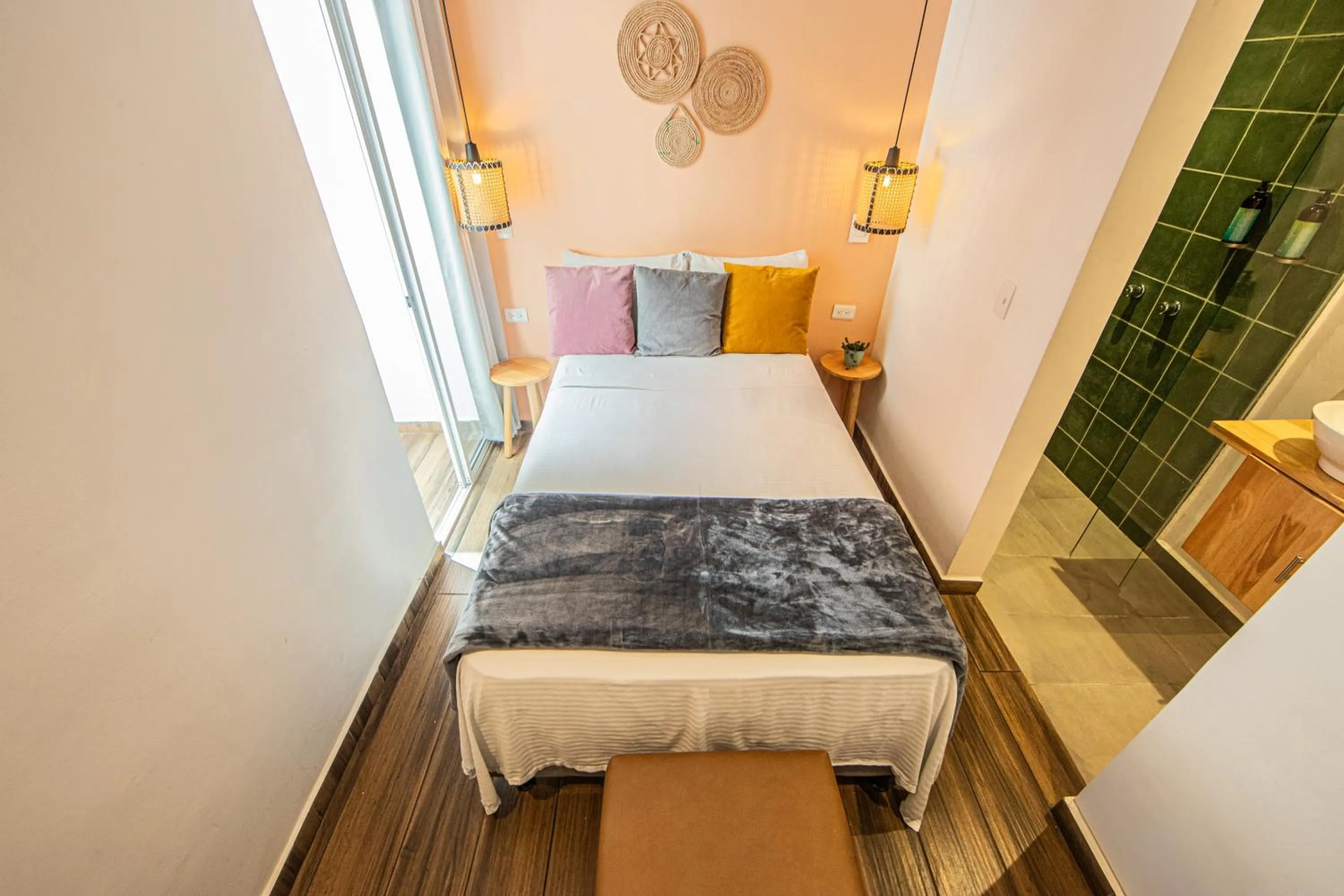 Bed in La Martina Boutique Hotel