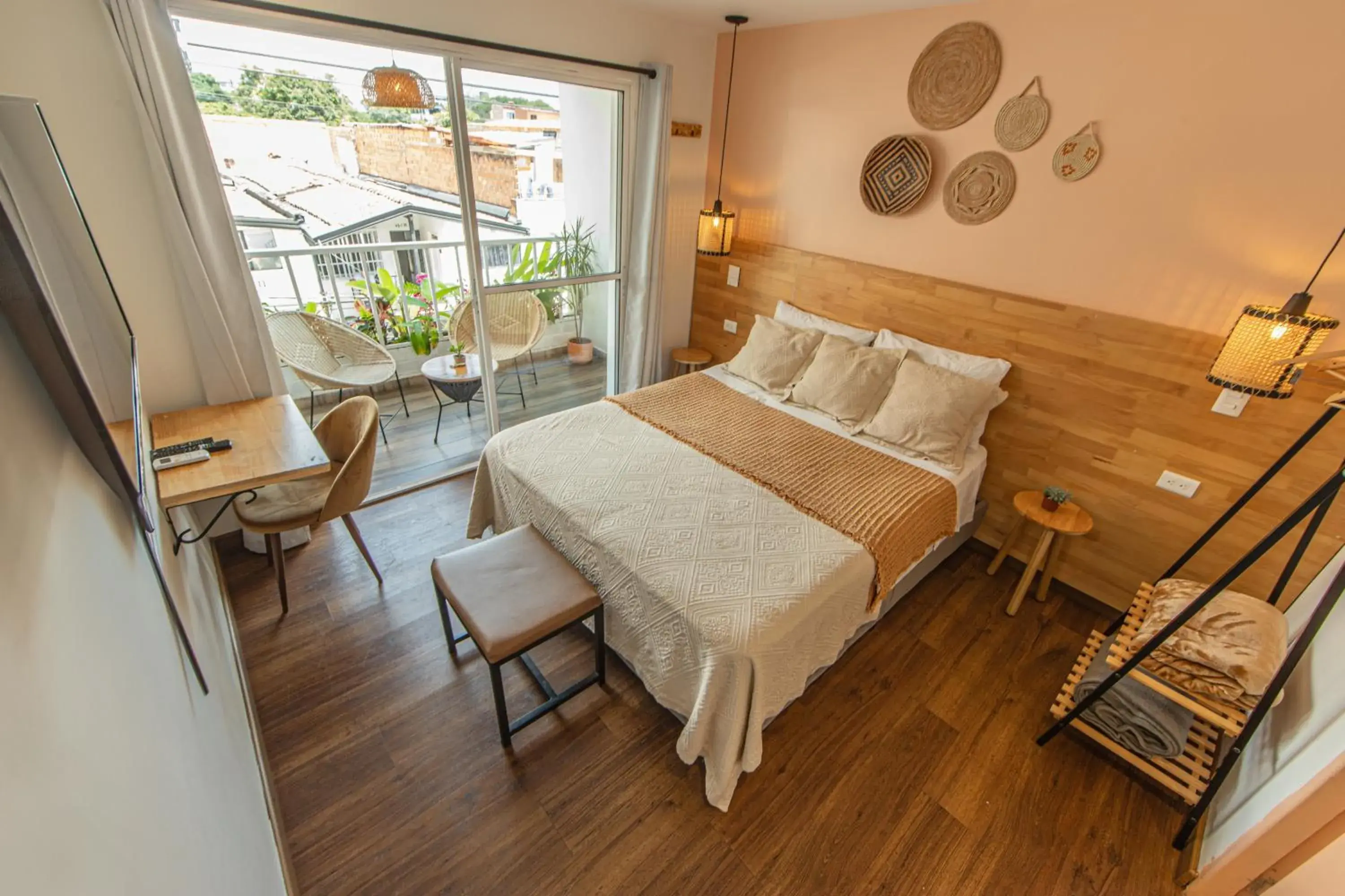 Deluxe Double Room with Balcony in La Martina Boutique Hotel Deluxe Double Room with Balcony in La Martina Boutique Hotel