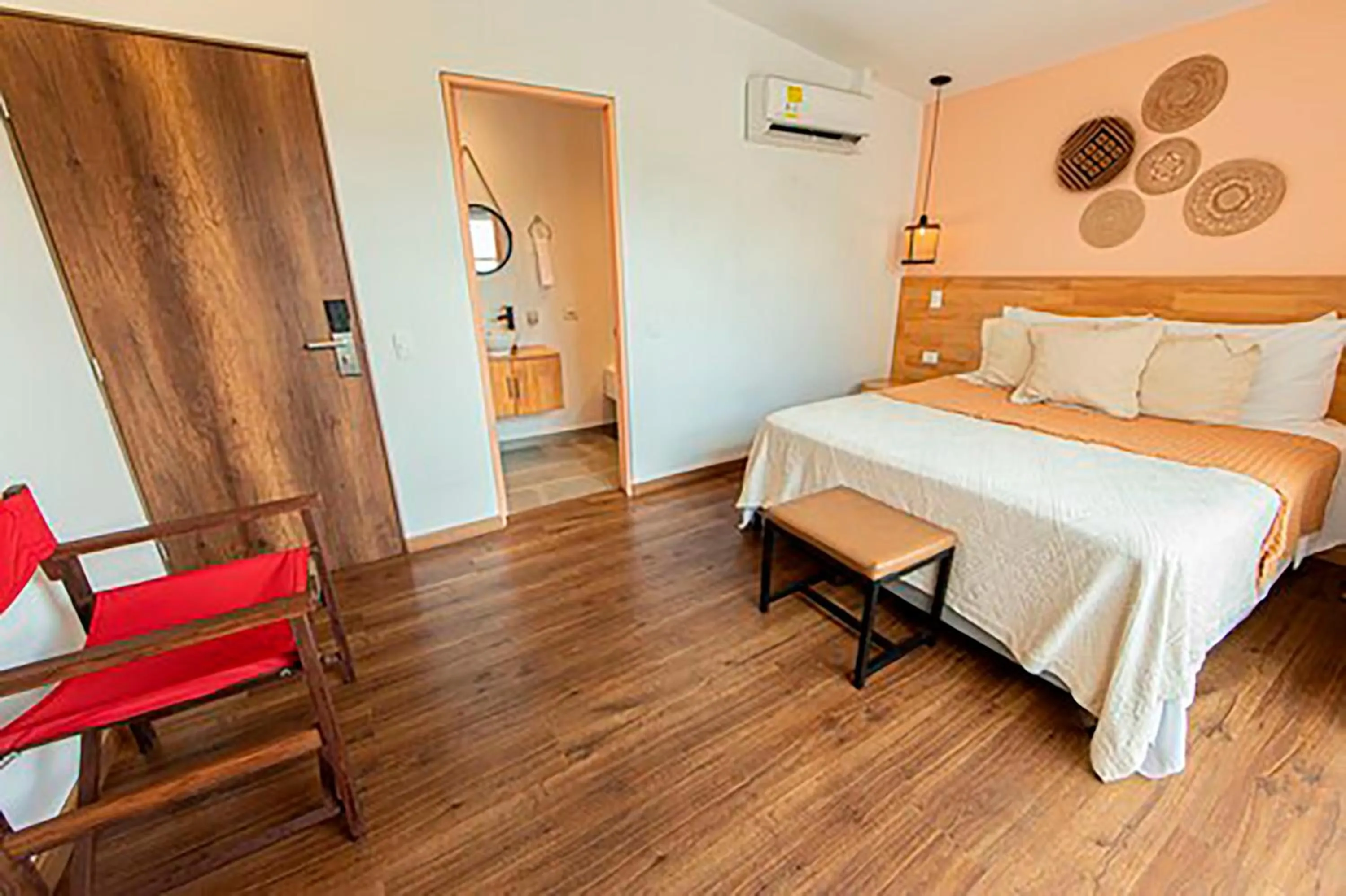 Bed in La Martina Boutique Hotel