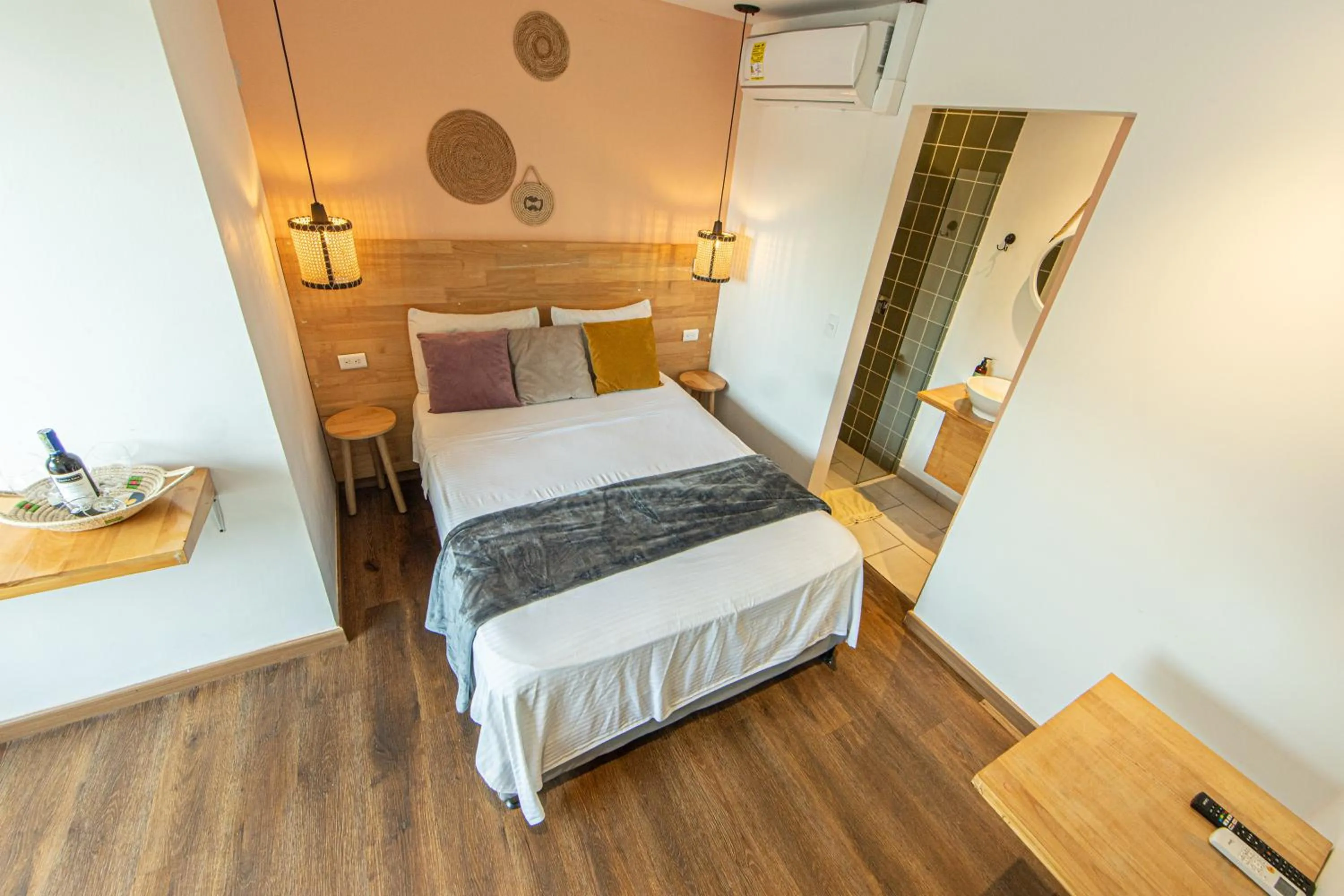 Bed in La Martina Boutique Hotel