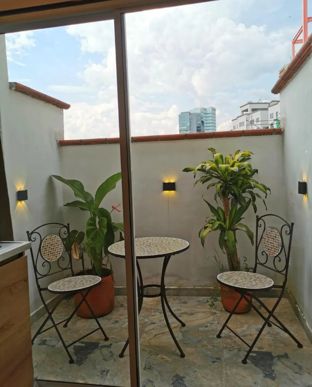 Balcony/Terrace in La Martina Boutique Hotel