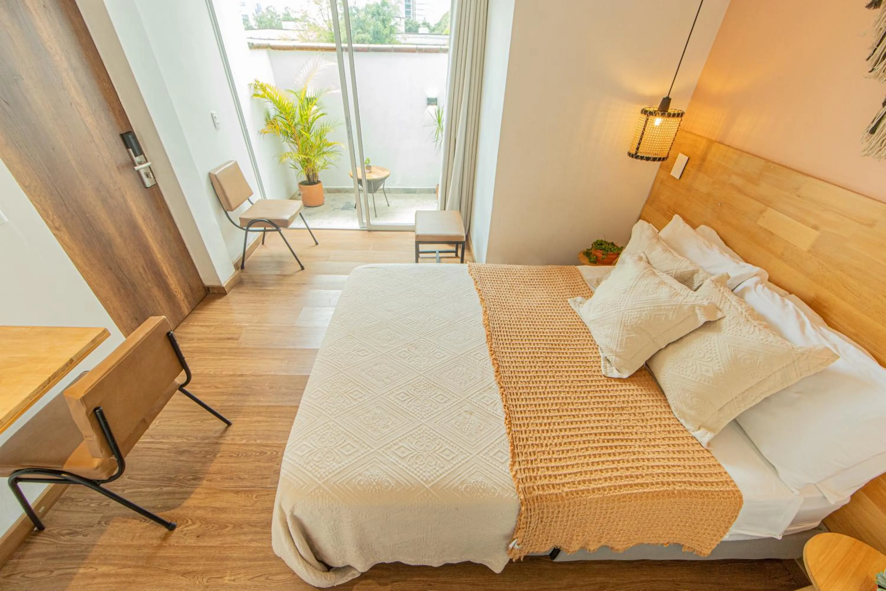 Bed in La Martina Boutique Hotel