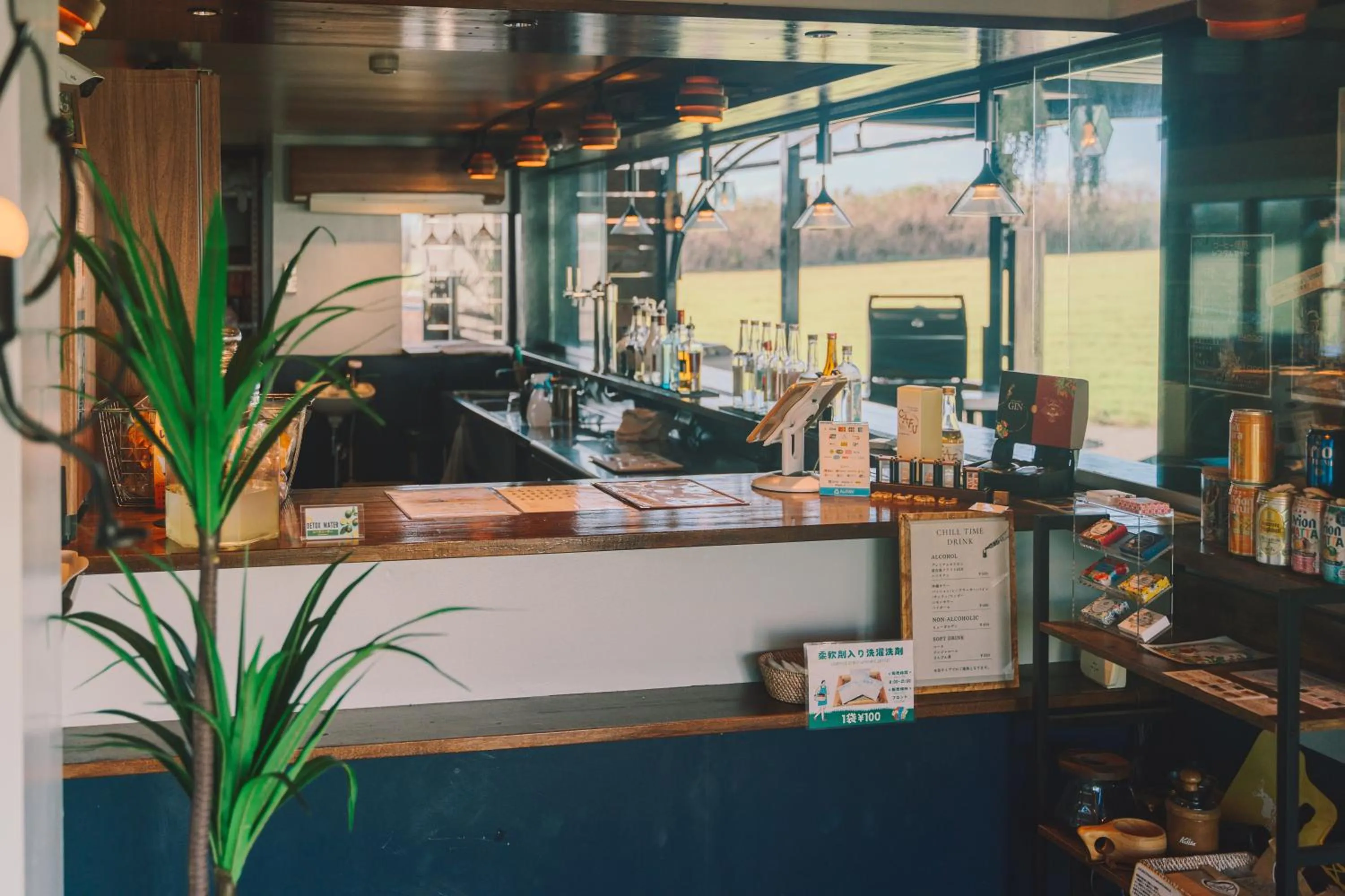 Lobby or reception in BLANC MIYAKOJIMA 旧RuGu Glamping Resort