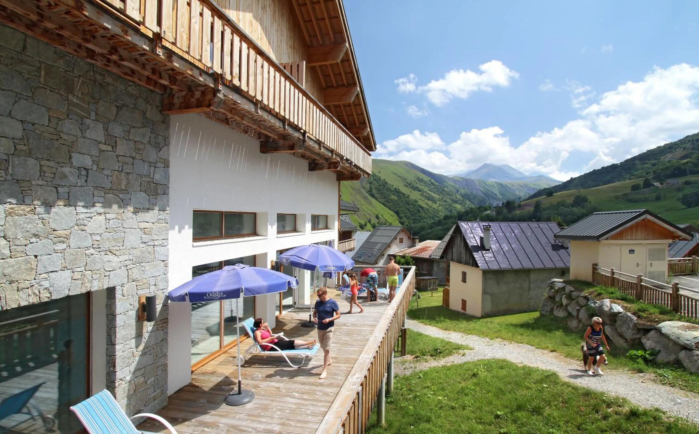 Property building in Résidence Odalys Les Bergers