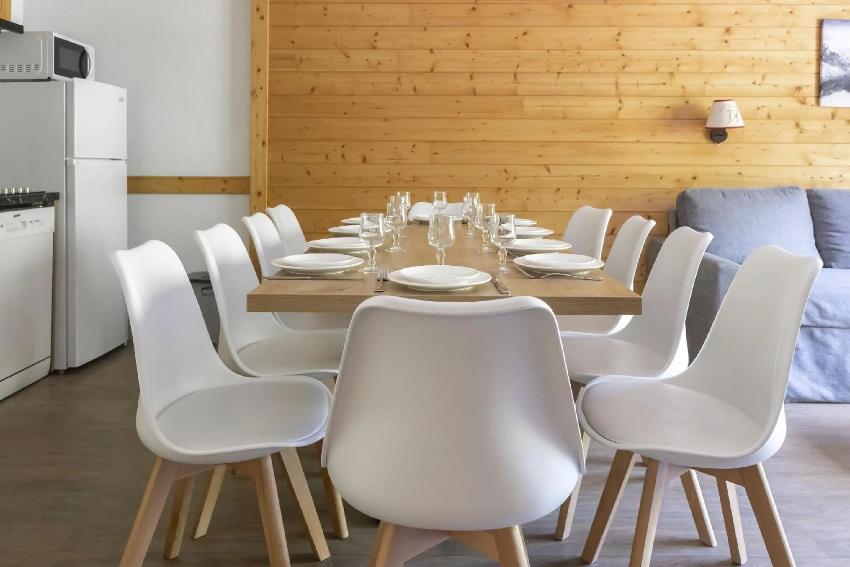 Dining area in Résidence Odalys Les Bergers