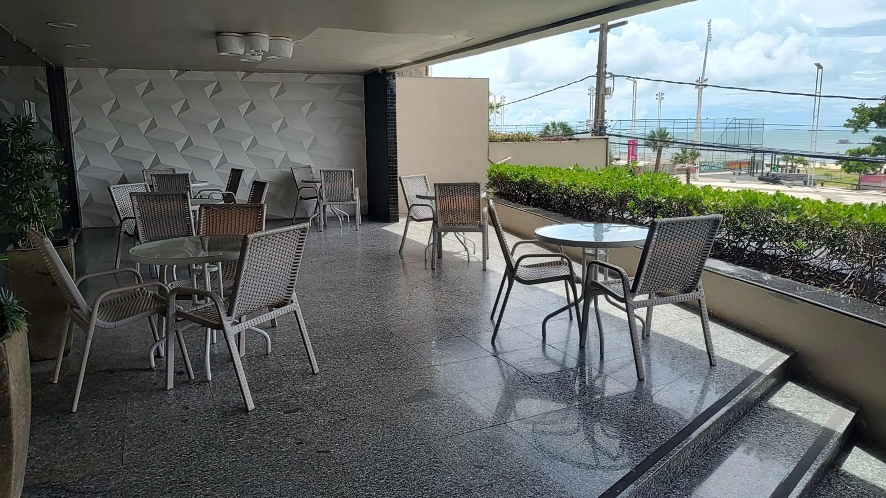 Balcony/Terrace in Iracema Flat 2102 Beira Mar