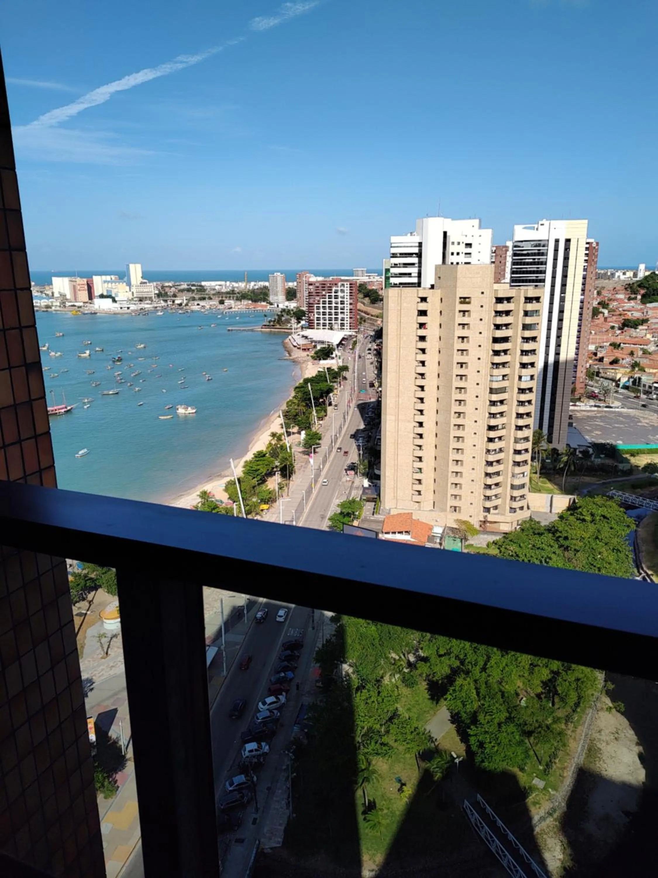 Balcony/Terrace in Iracema Flat 2102 Beira Mar