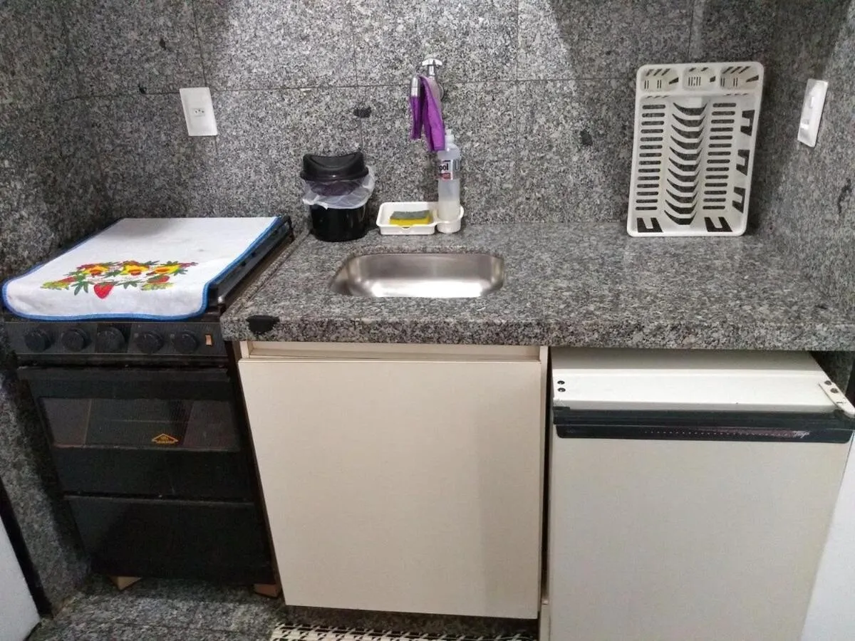 Kitchen or kitchenette in Iracema Flat 2102 Beira Mar