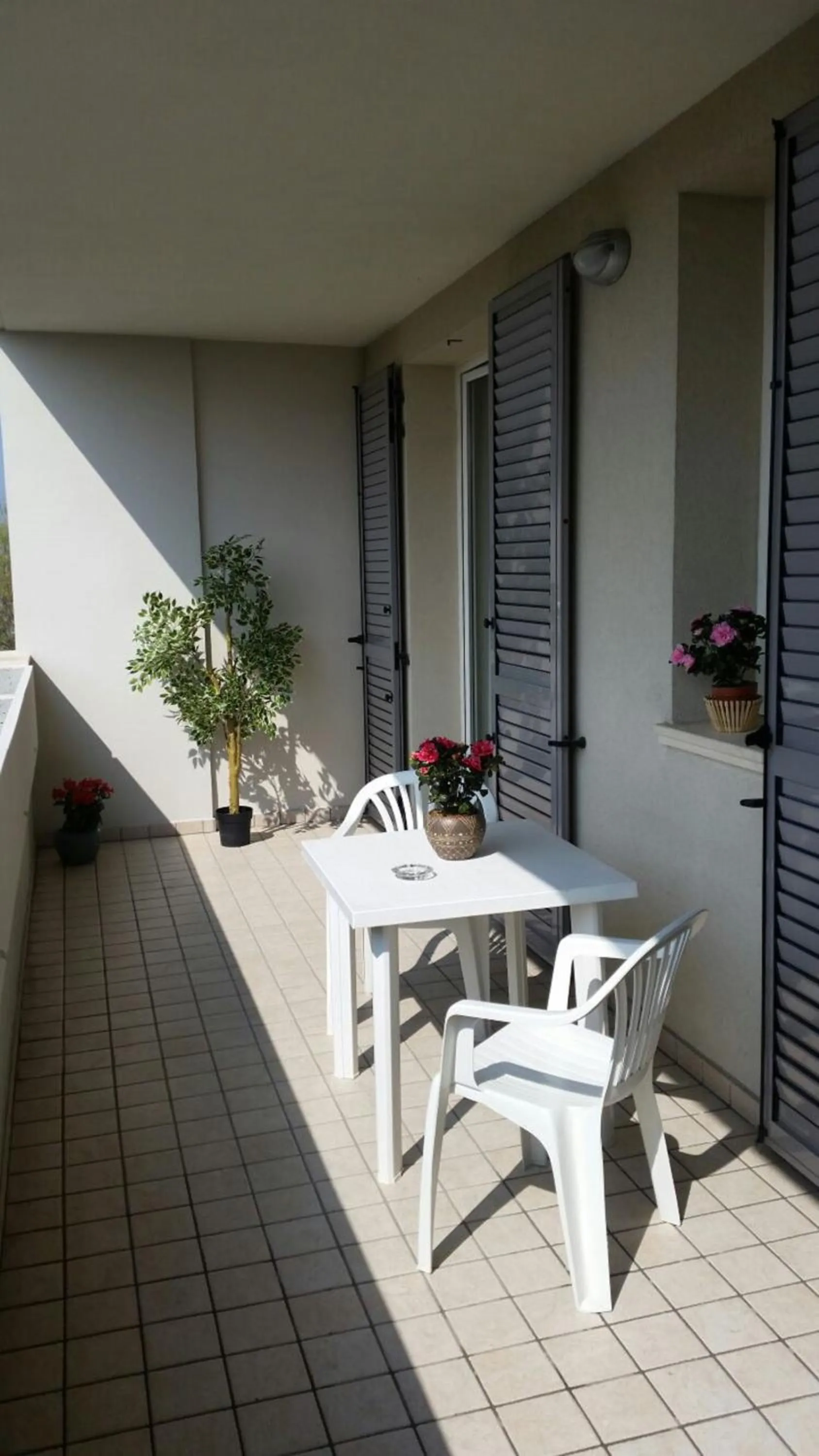 Balcony/Terrace in Residence Alba Blu