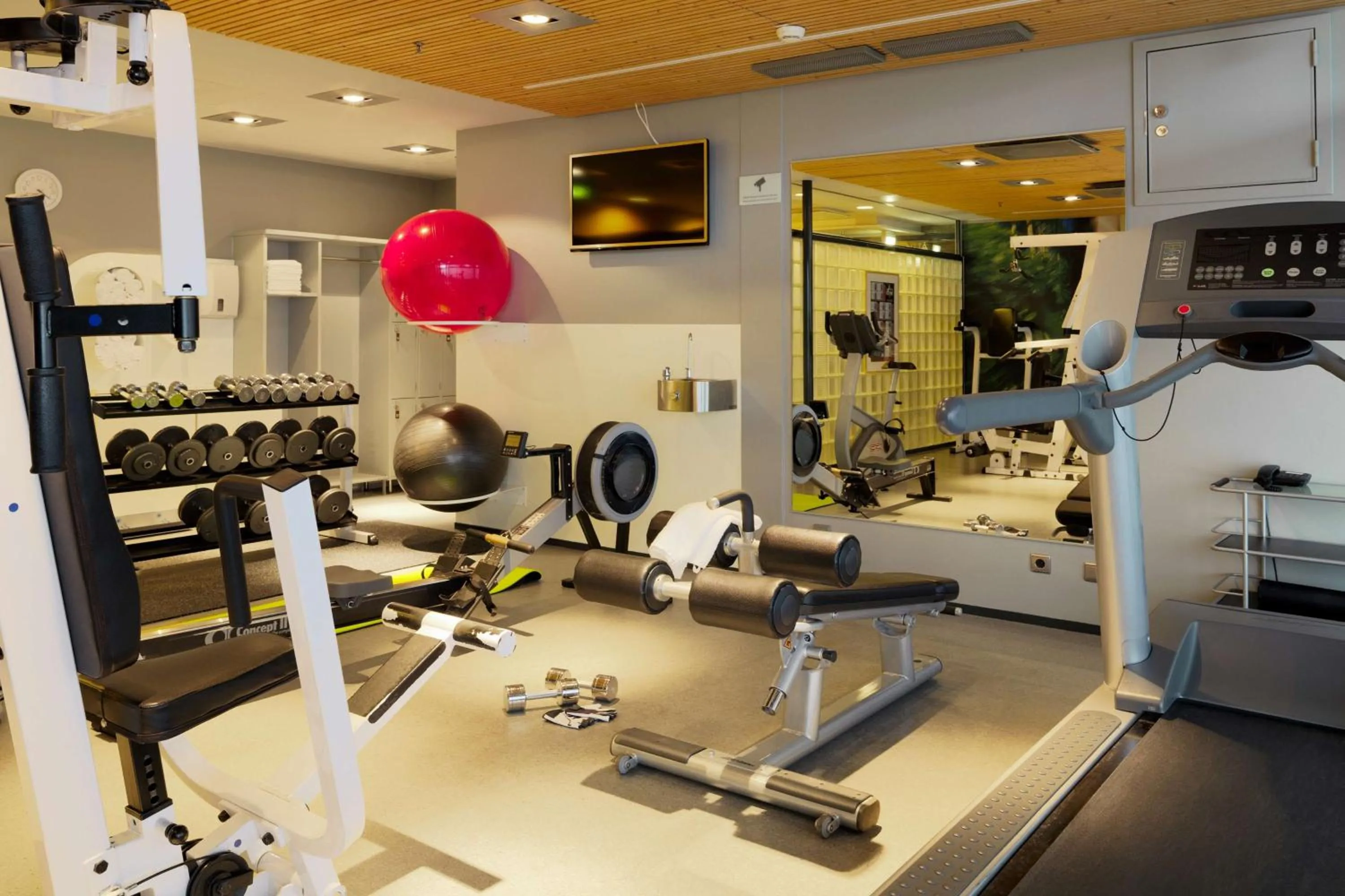 Fitness centre/facilities in Scandic Simonkenttä