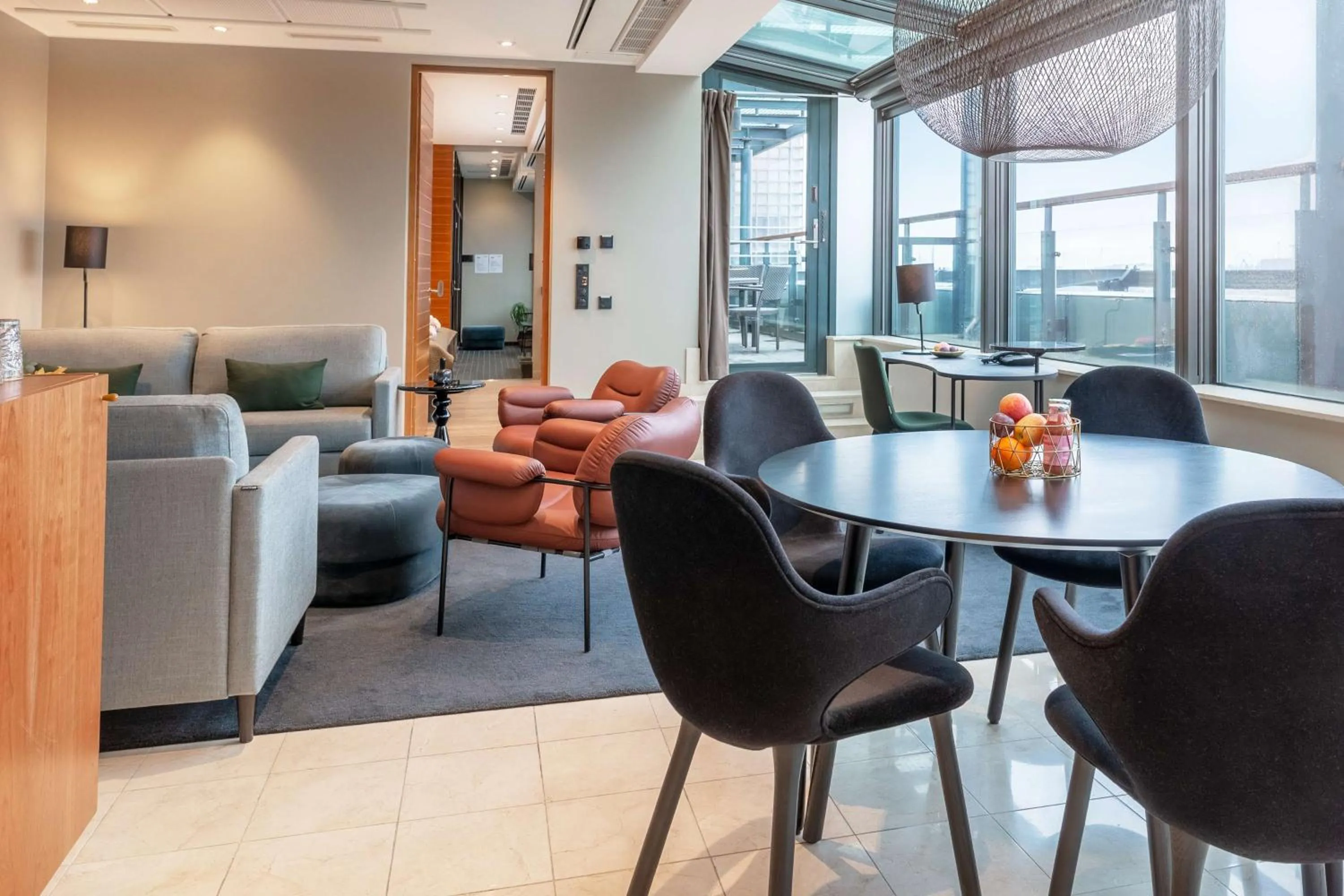 Bedroom in Scandic Simonkenttä