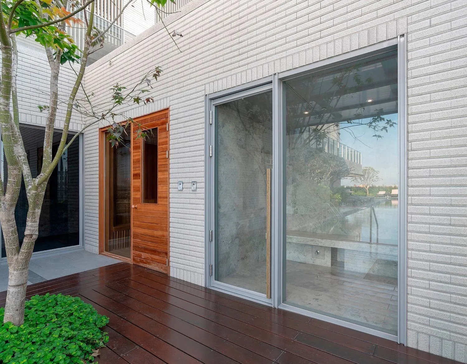 Sauna in HUAN Serviced Residence