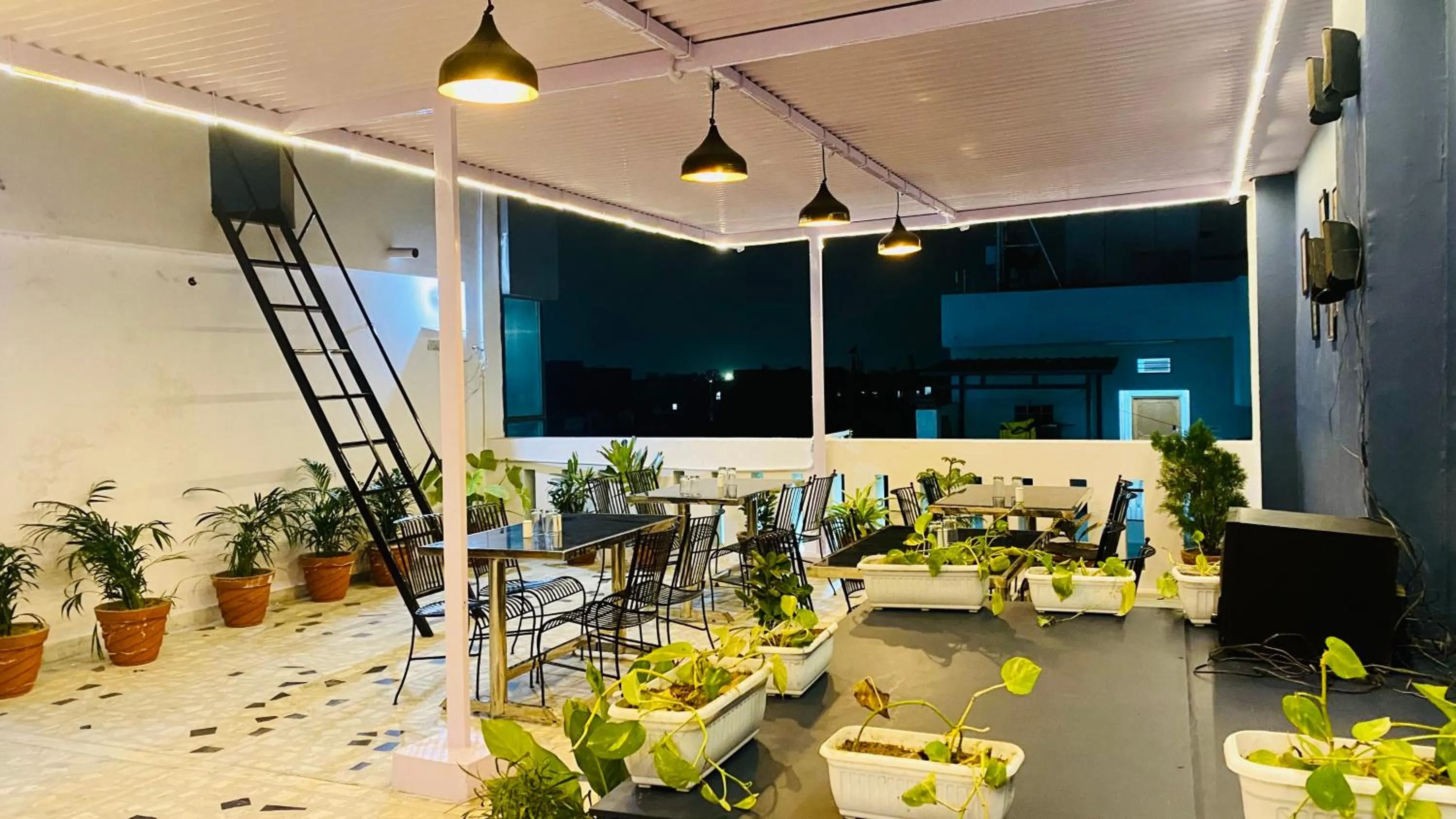 Garden in Hotel Pulse Inn- Near Jaipur Railway Station