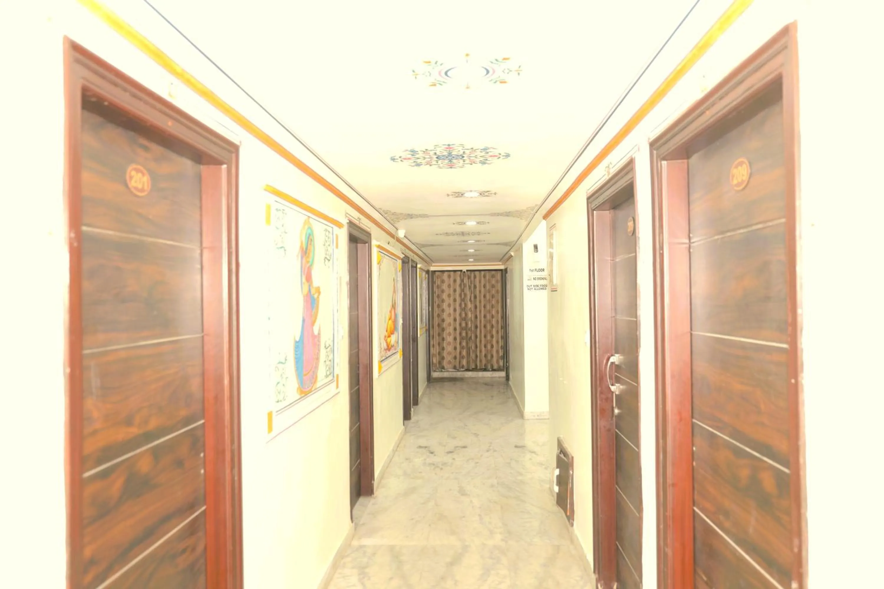 Floor plan in Hotel Pulse Inn- Near Jaipur Railway Station
