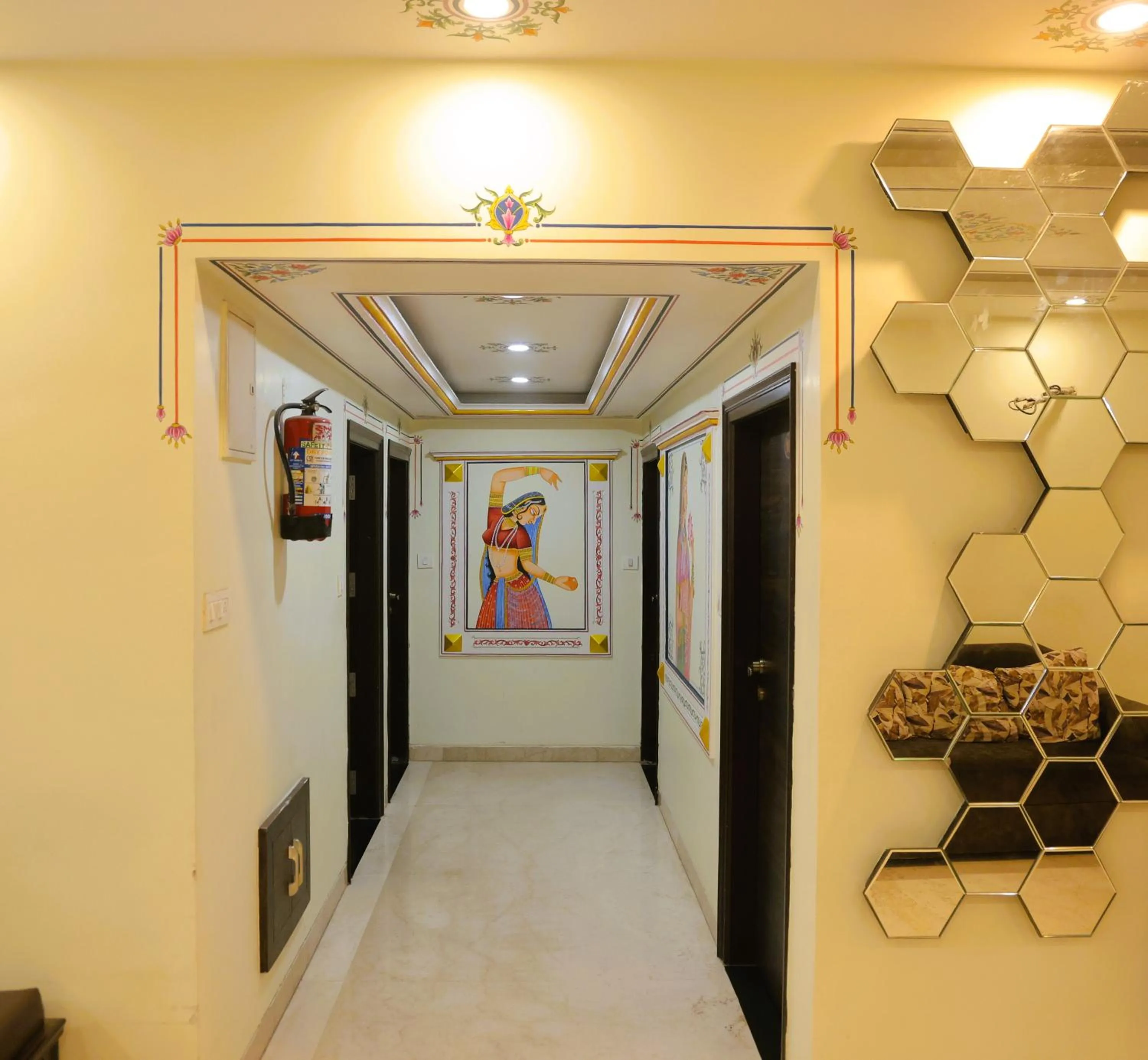 Floor plan in Hotel Pulse Inn- Near Jaipur Railway Station