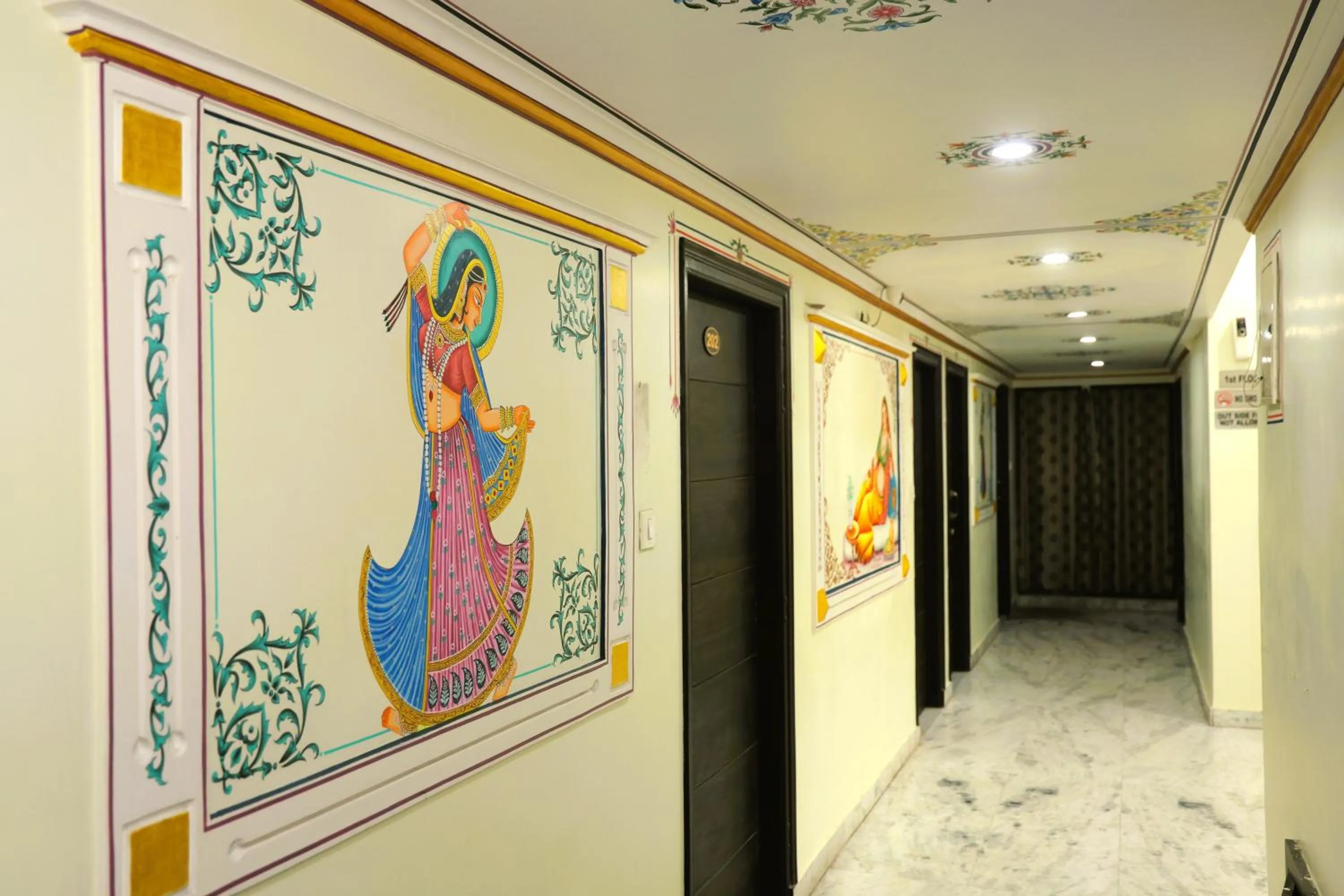 Floor plan in Hotel Pulse Inn- Near Jaipur Railway Station