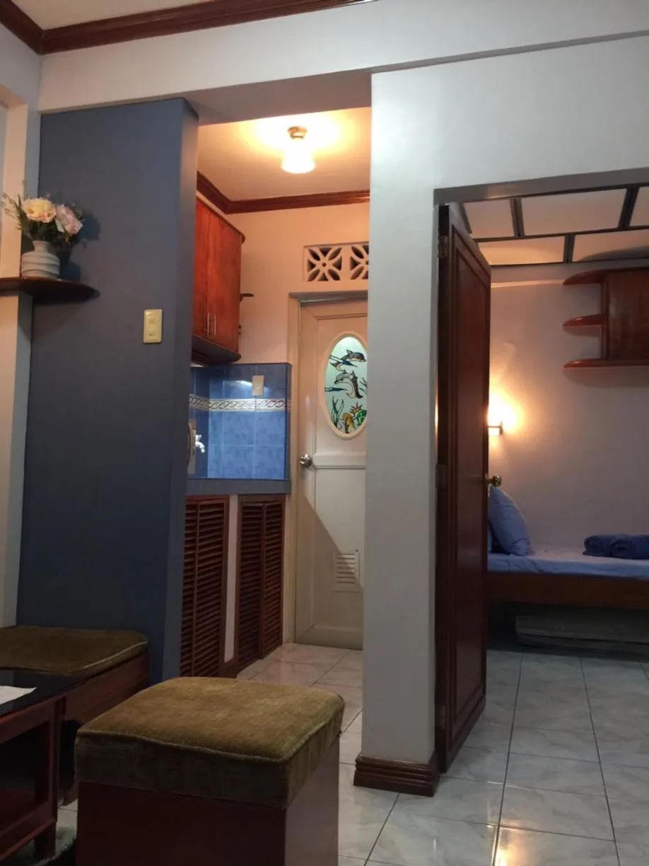 Bed in Las Pinas Serviced Apartment