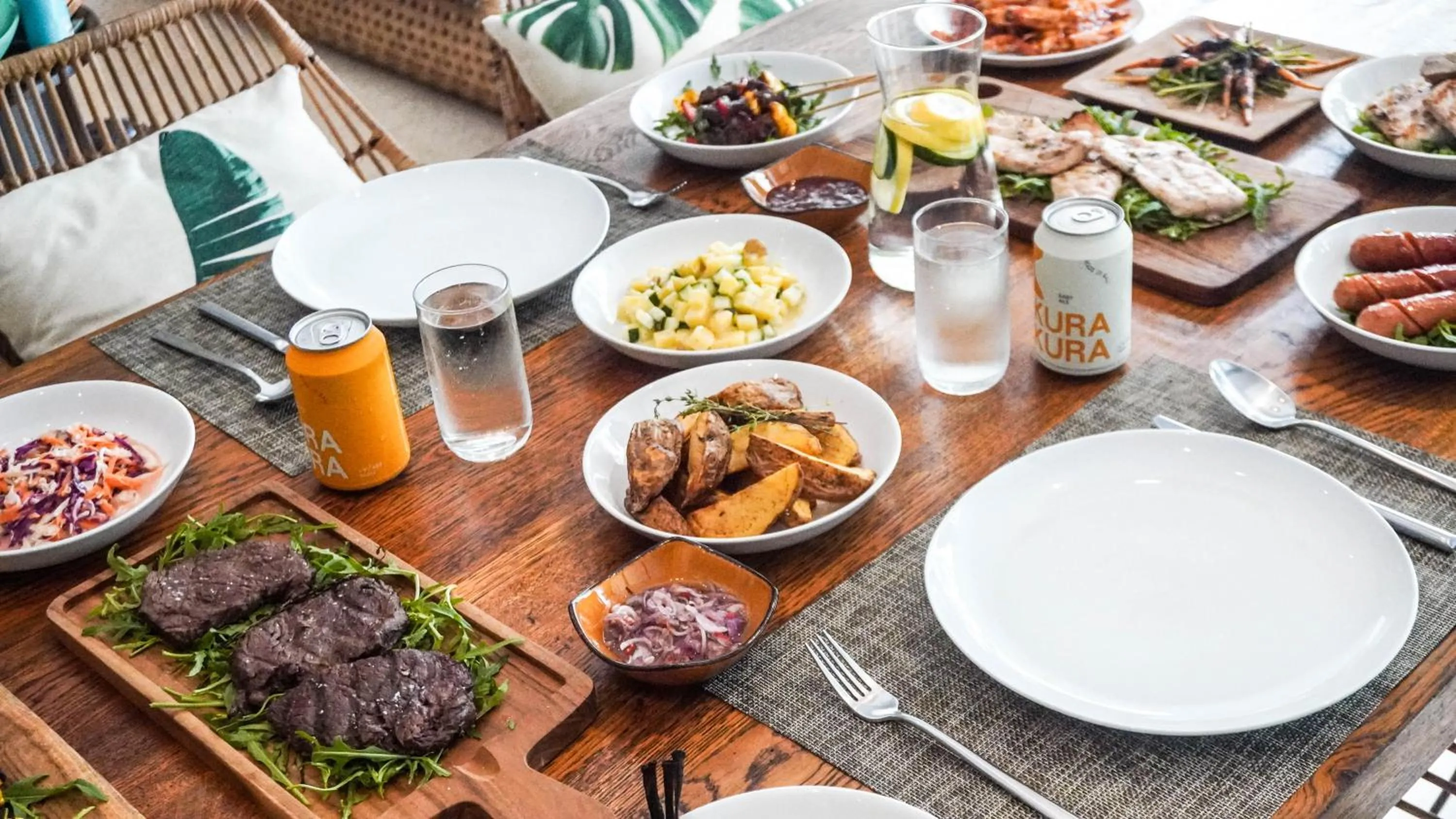 Food in Origin Seminyak