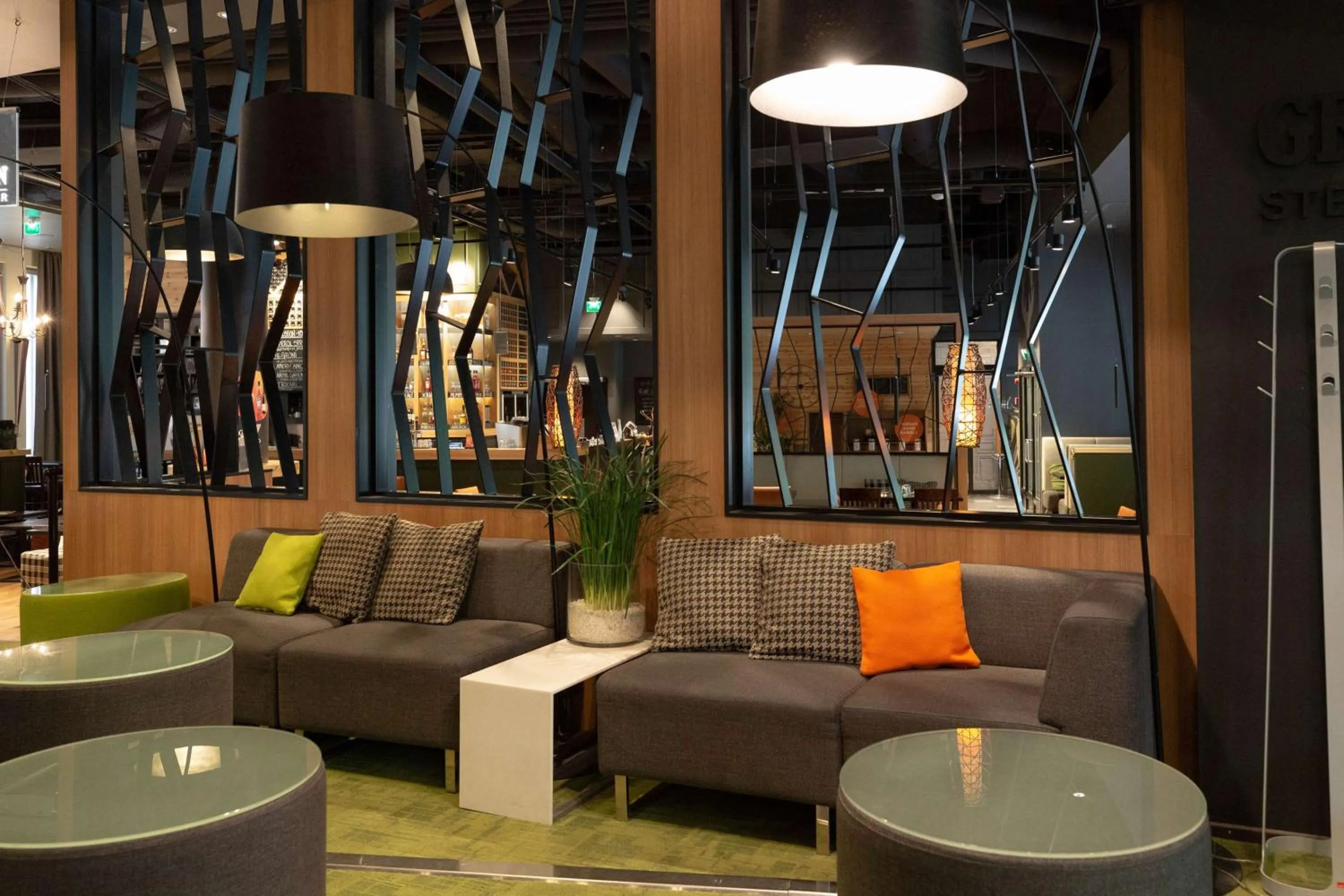 Lobby or reception in Scandic Tampere Hämeenpuisto