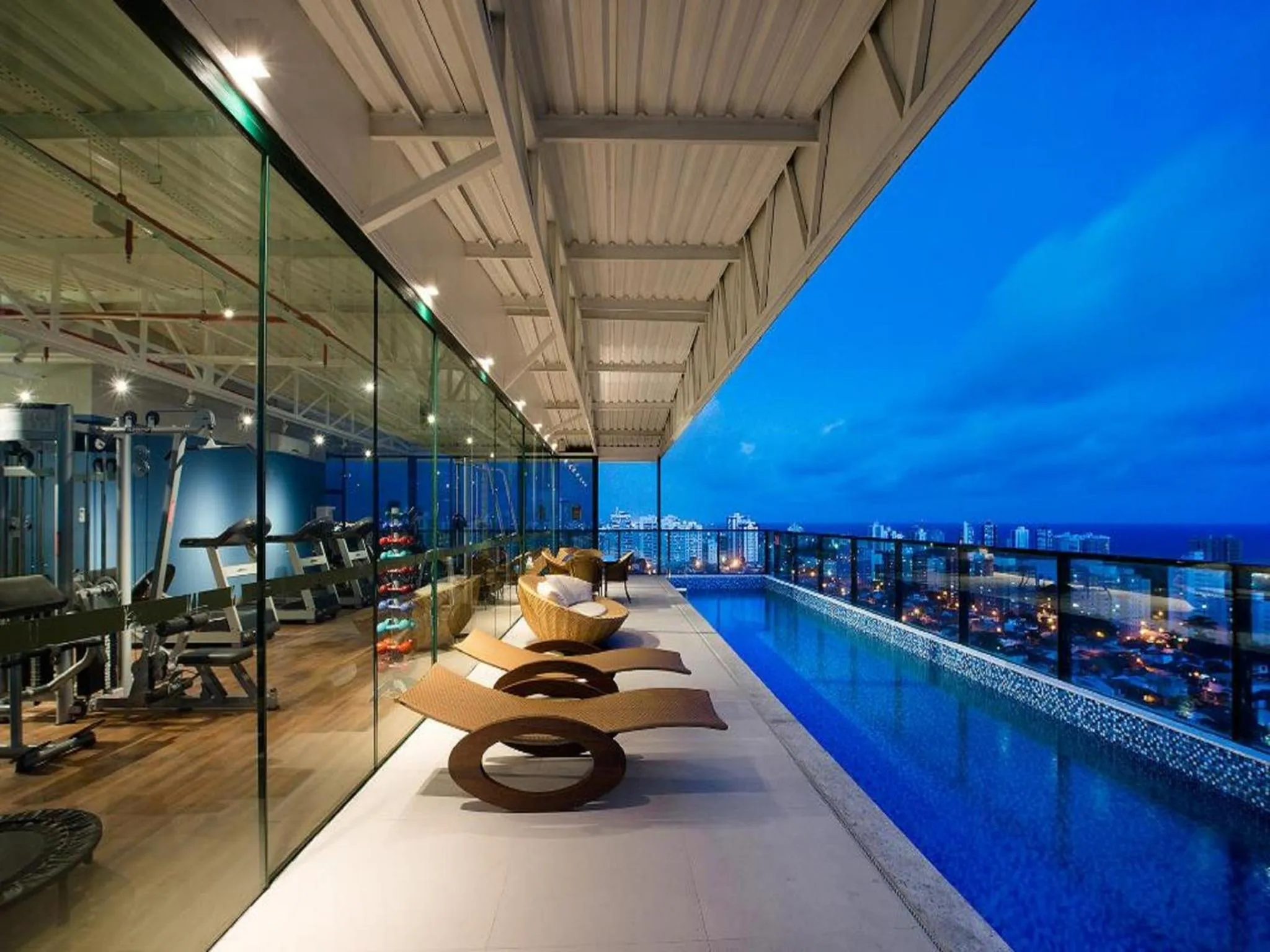 Swimming pool in Sotero Hotel by Castelo Itaipava