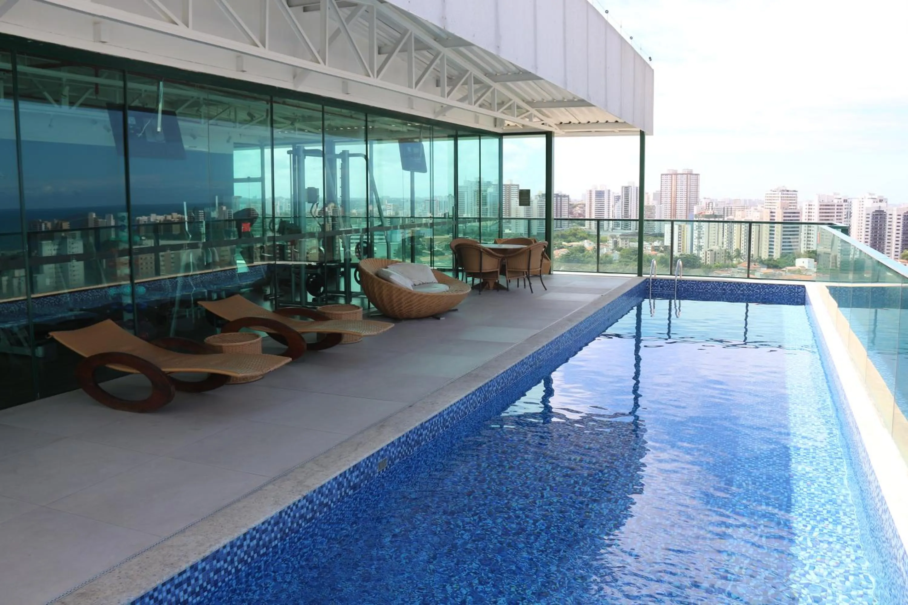 Swimming pool in Sotero Hotel by Castelo Itaipava