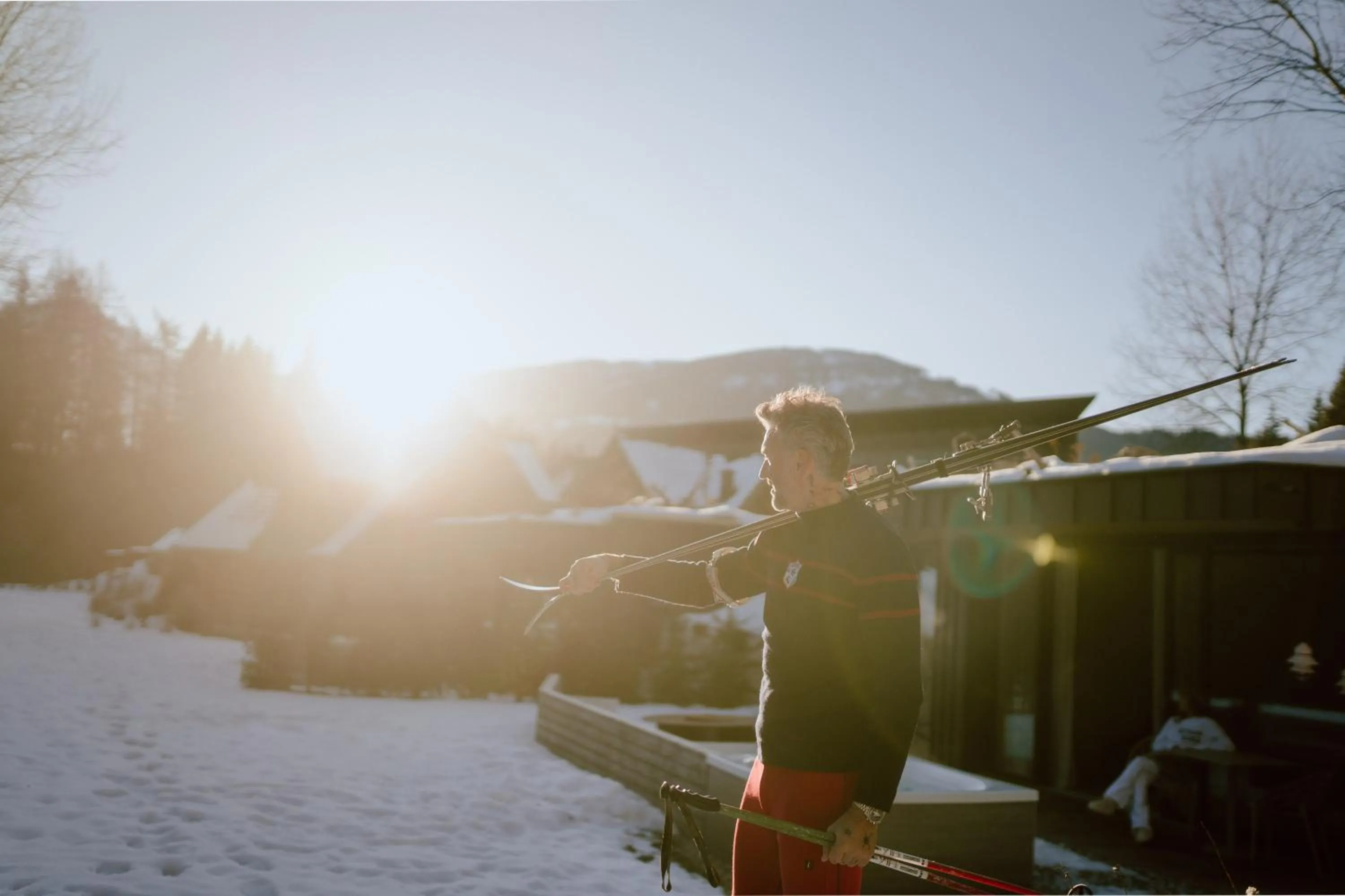 Sunrise in Nancy's Holiday Homes Dolomites