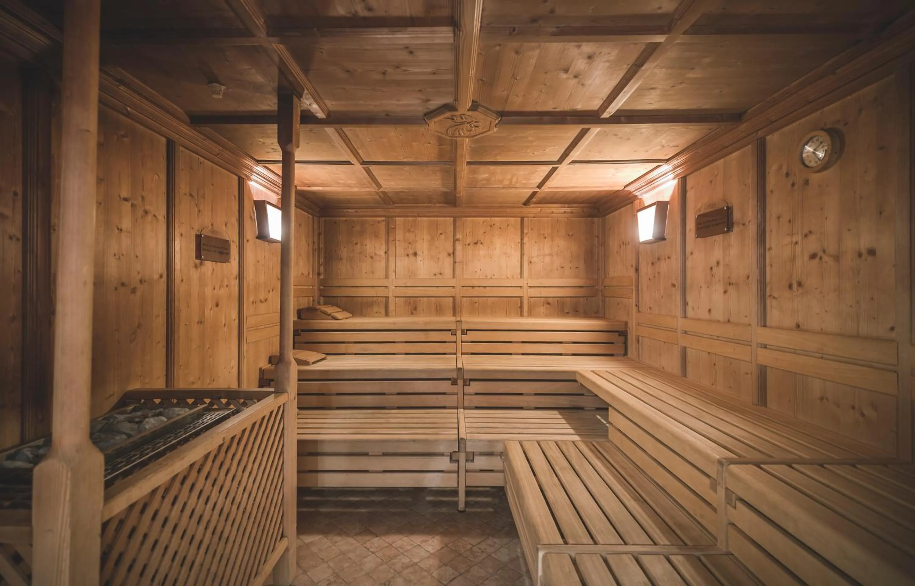 Sauna in Nancy's Holiday Homes Dolomites