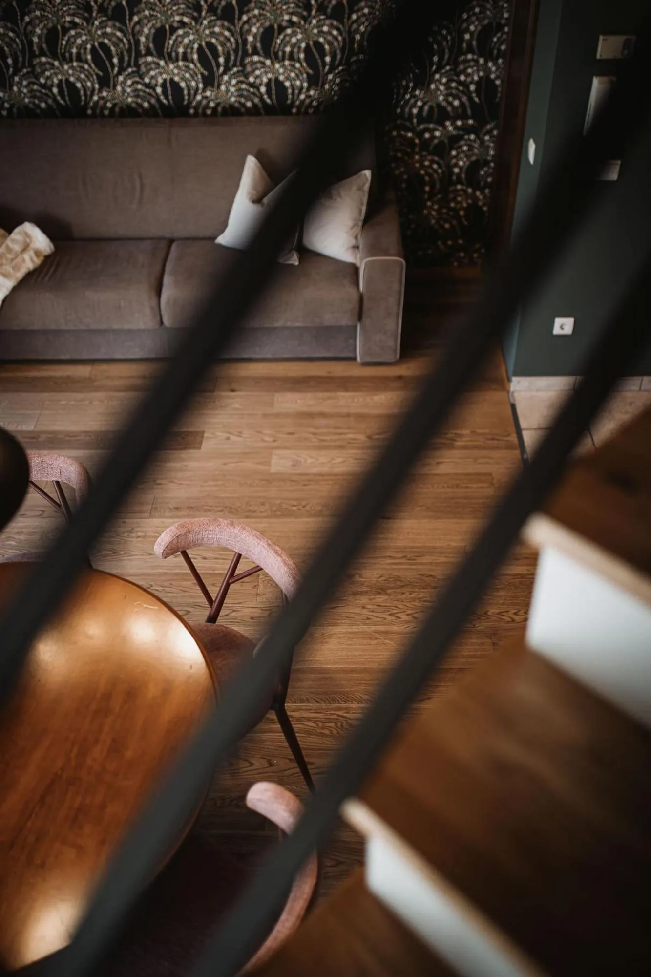 Seating area in Nancy's Holiday Homes Dolomites