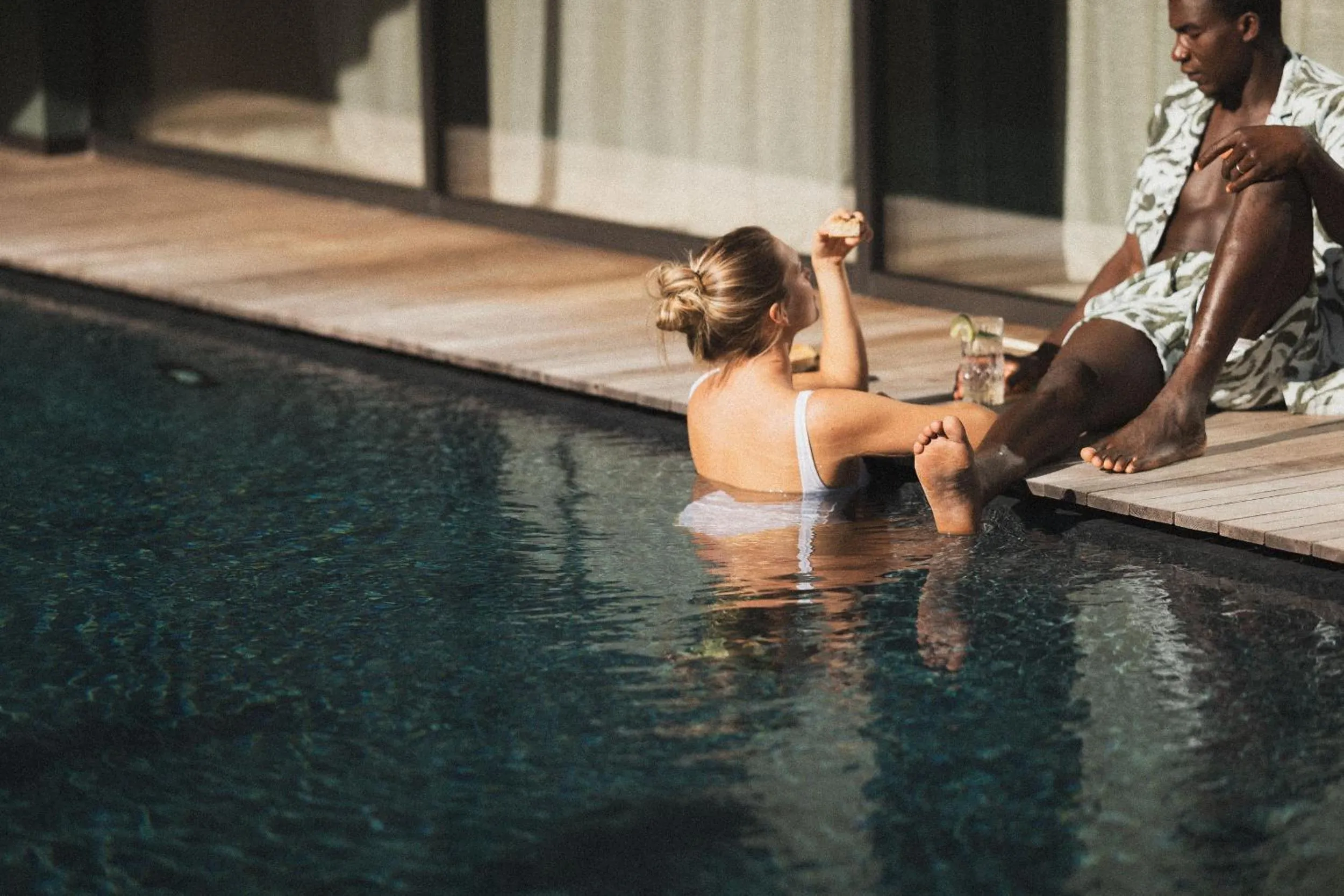 People in Nancy's Holiday Homes Dolomites