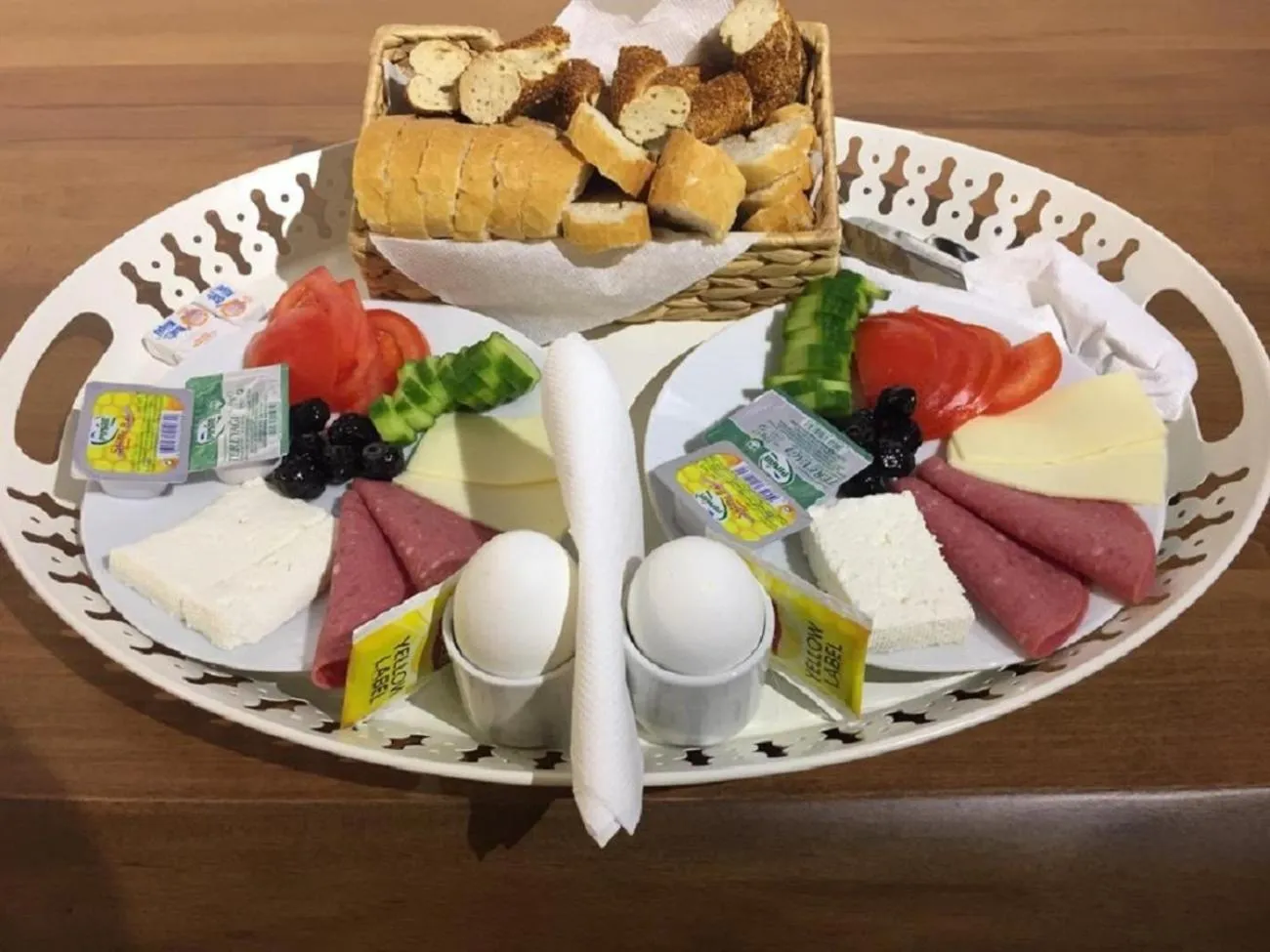 Continental breakfast in Hotel Miro Mansion Old City