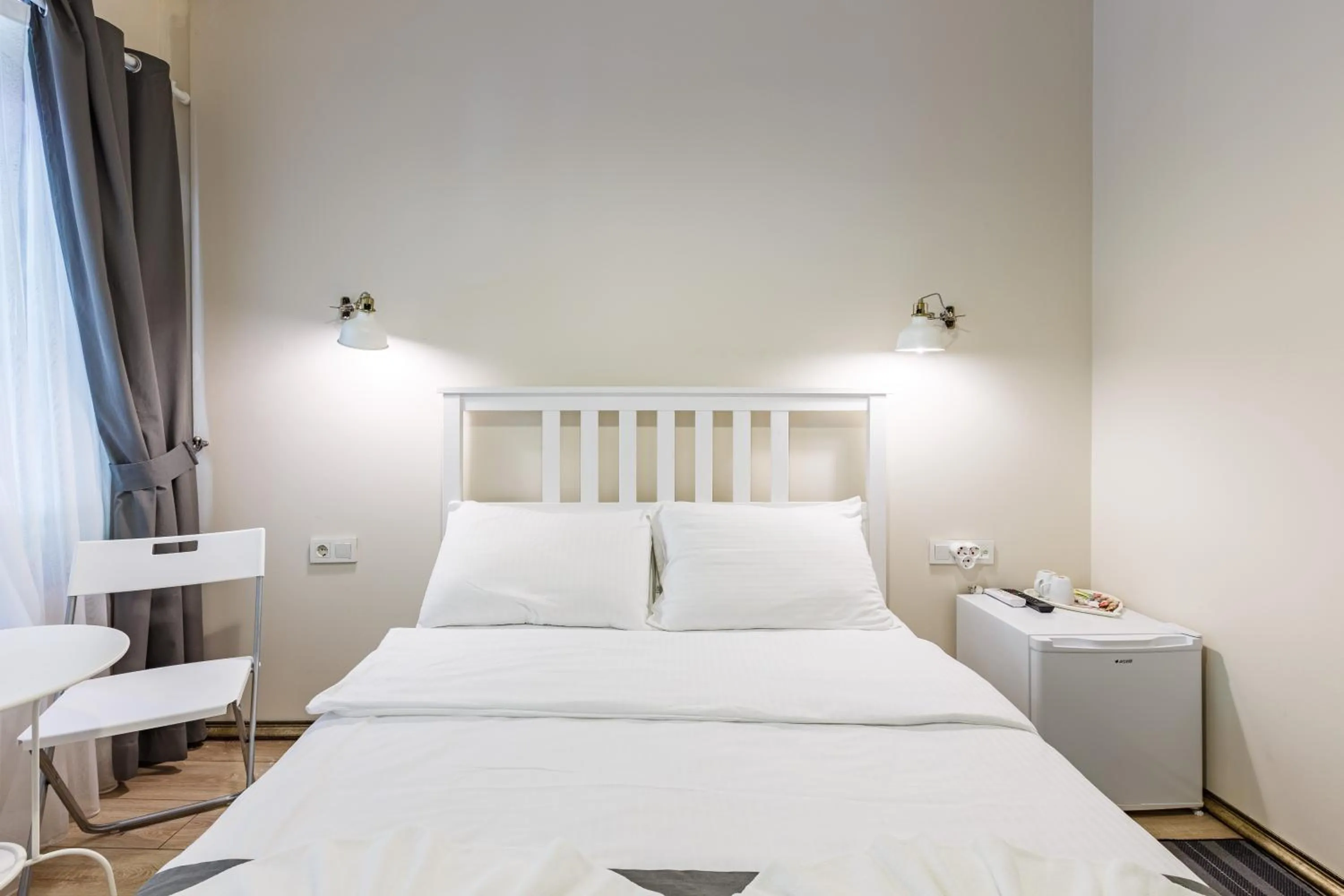 Bed in Hotel Miro Mansion Old City