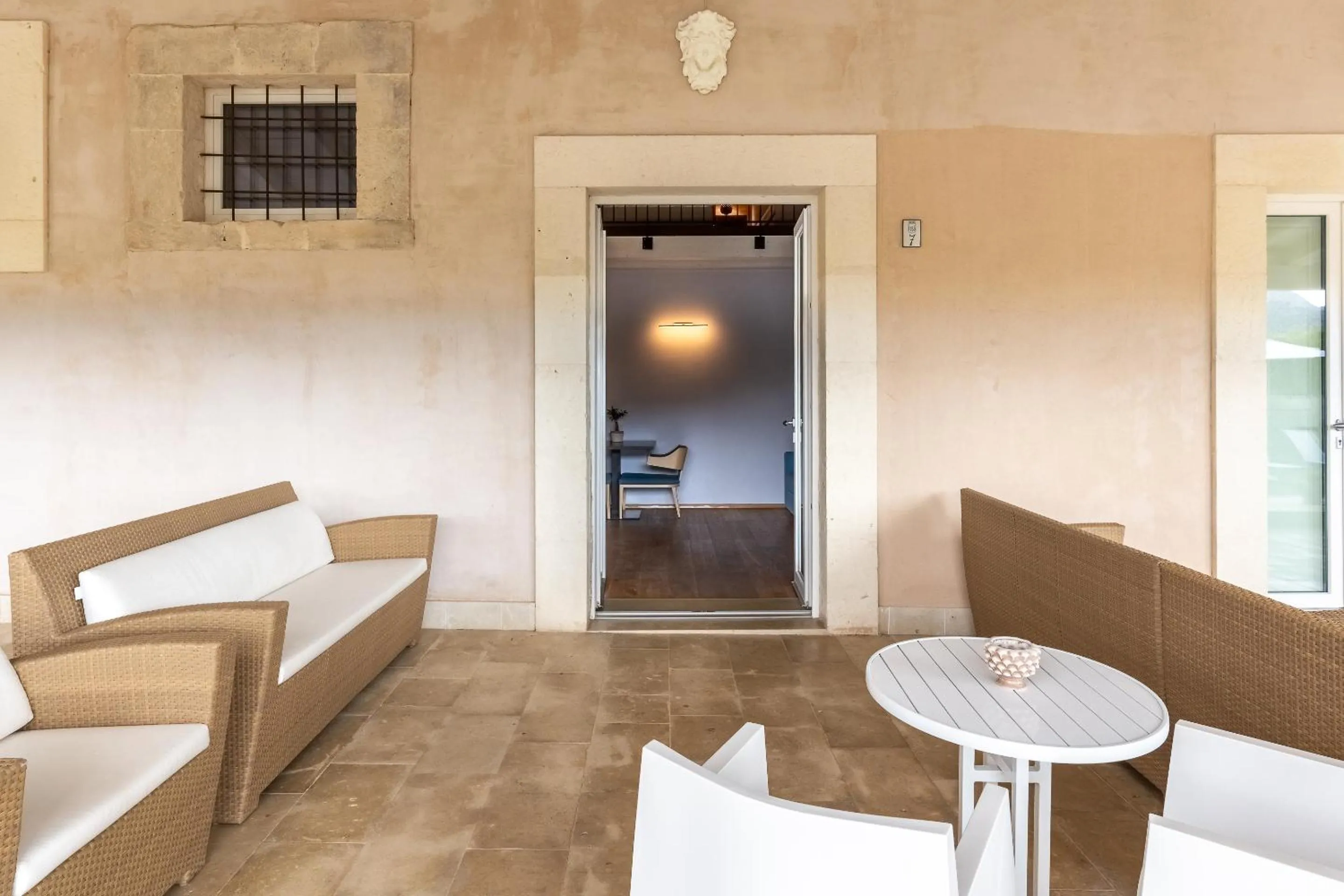 Patio in Ballium Luxury Relais