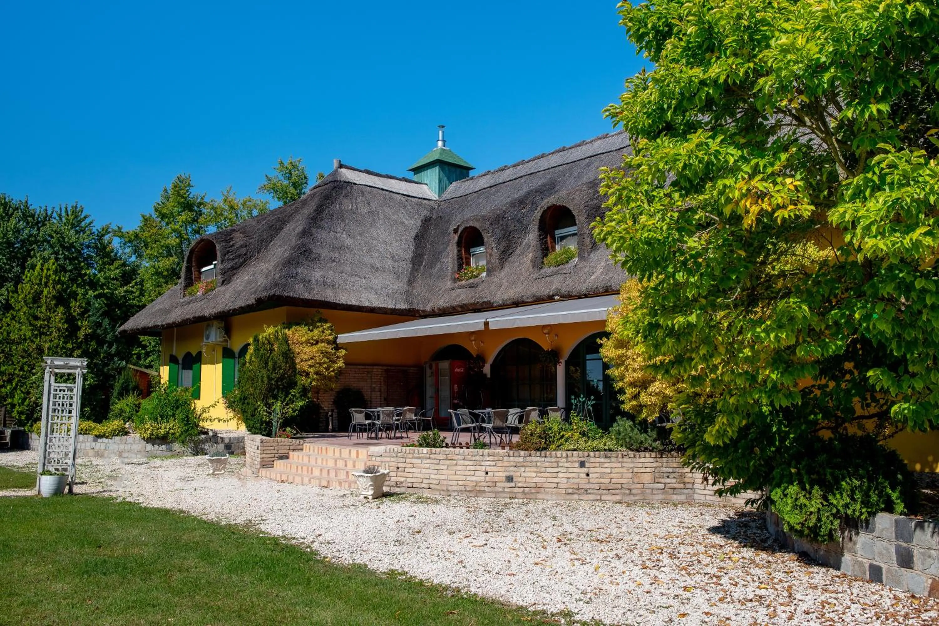 Balcony/Terrace in Nyerges Hotel Termál Superior