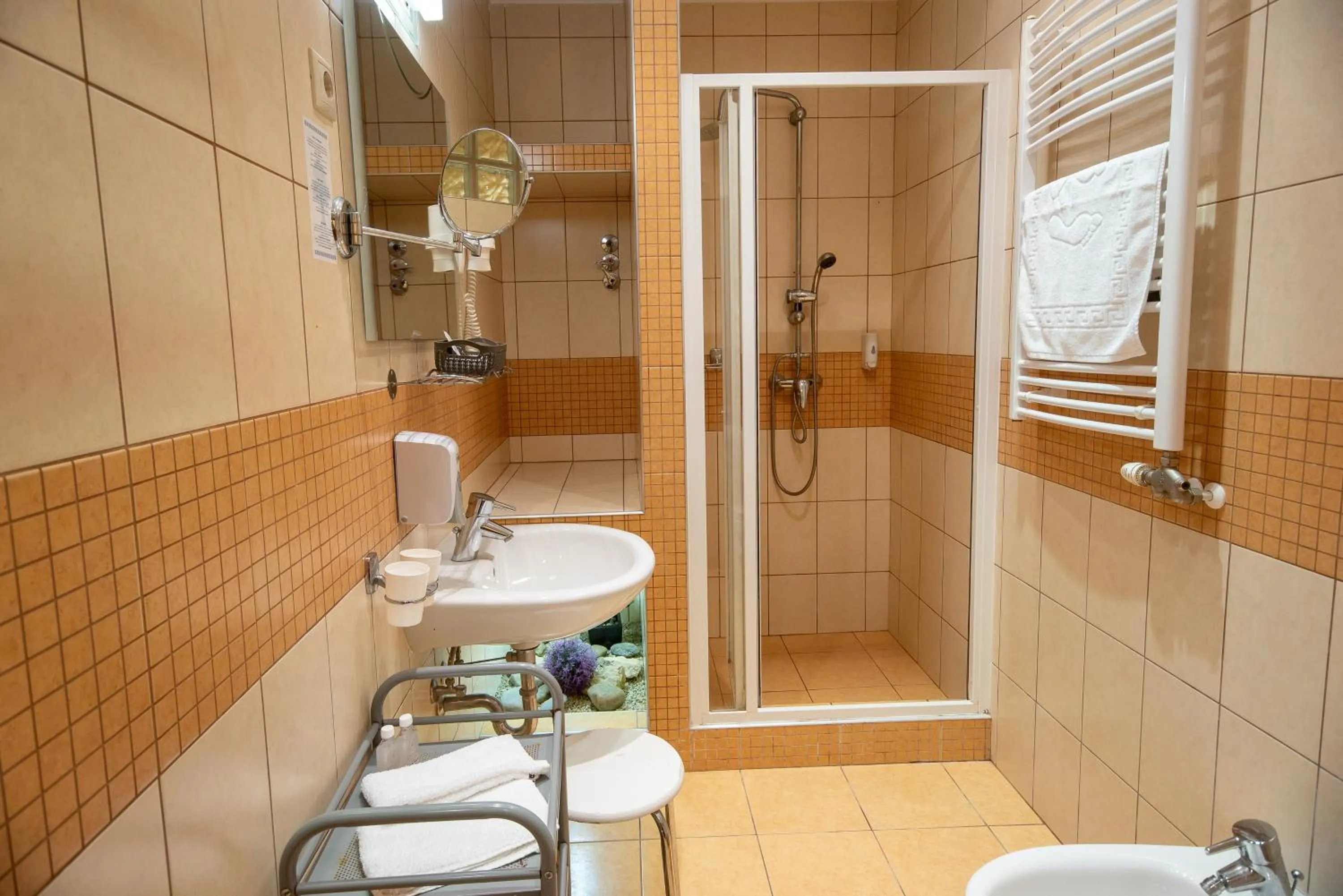 Bathroom in Nyerges Hotel Termál Superior