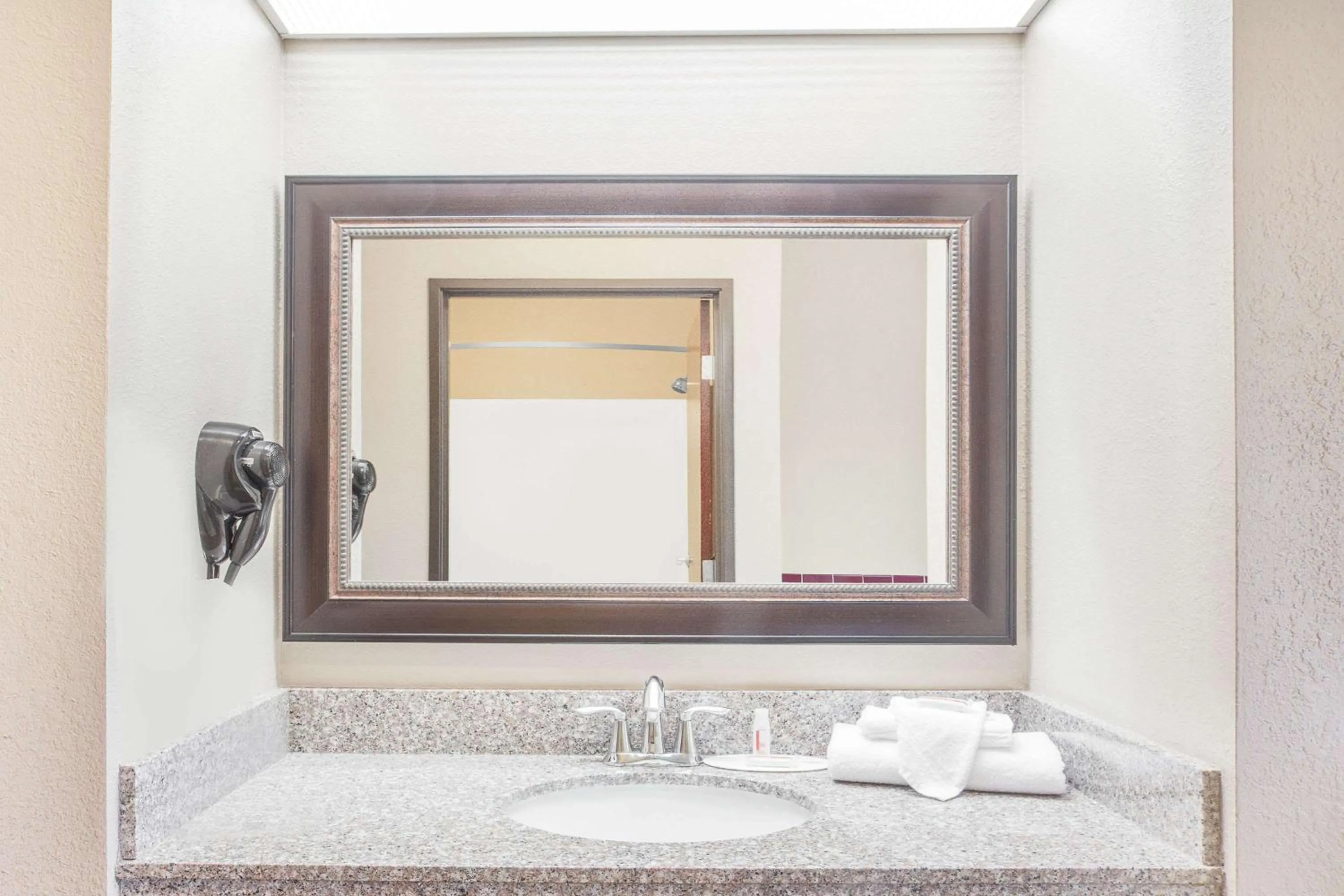 Bathroom in Super 8 by Wyndham Central City