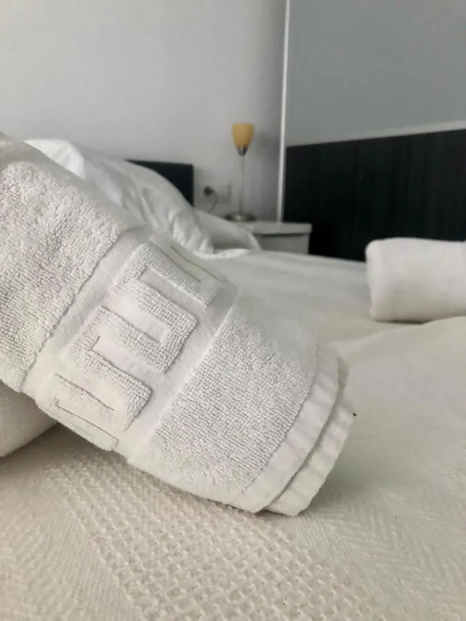 Bed in Estudios en la playa