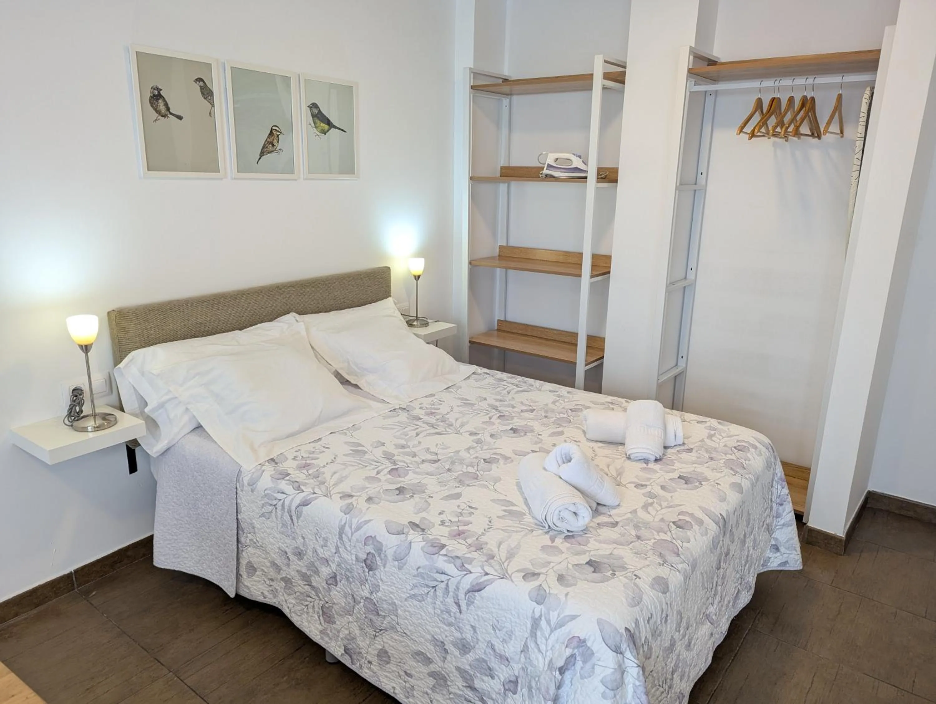 Bed in Estudios en la playa