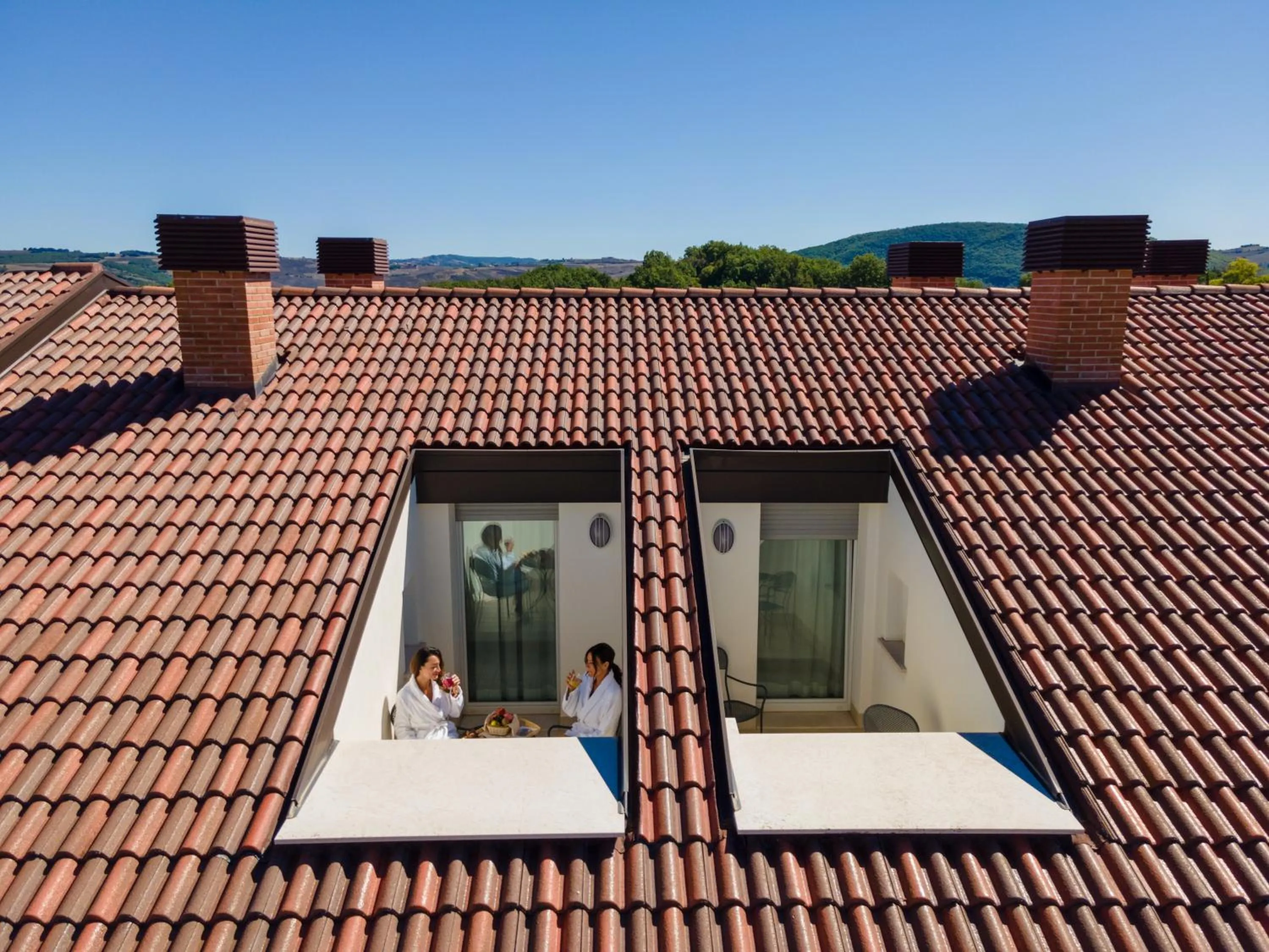 Balcony/Terrace in Domus Hotel
