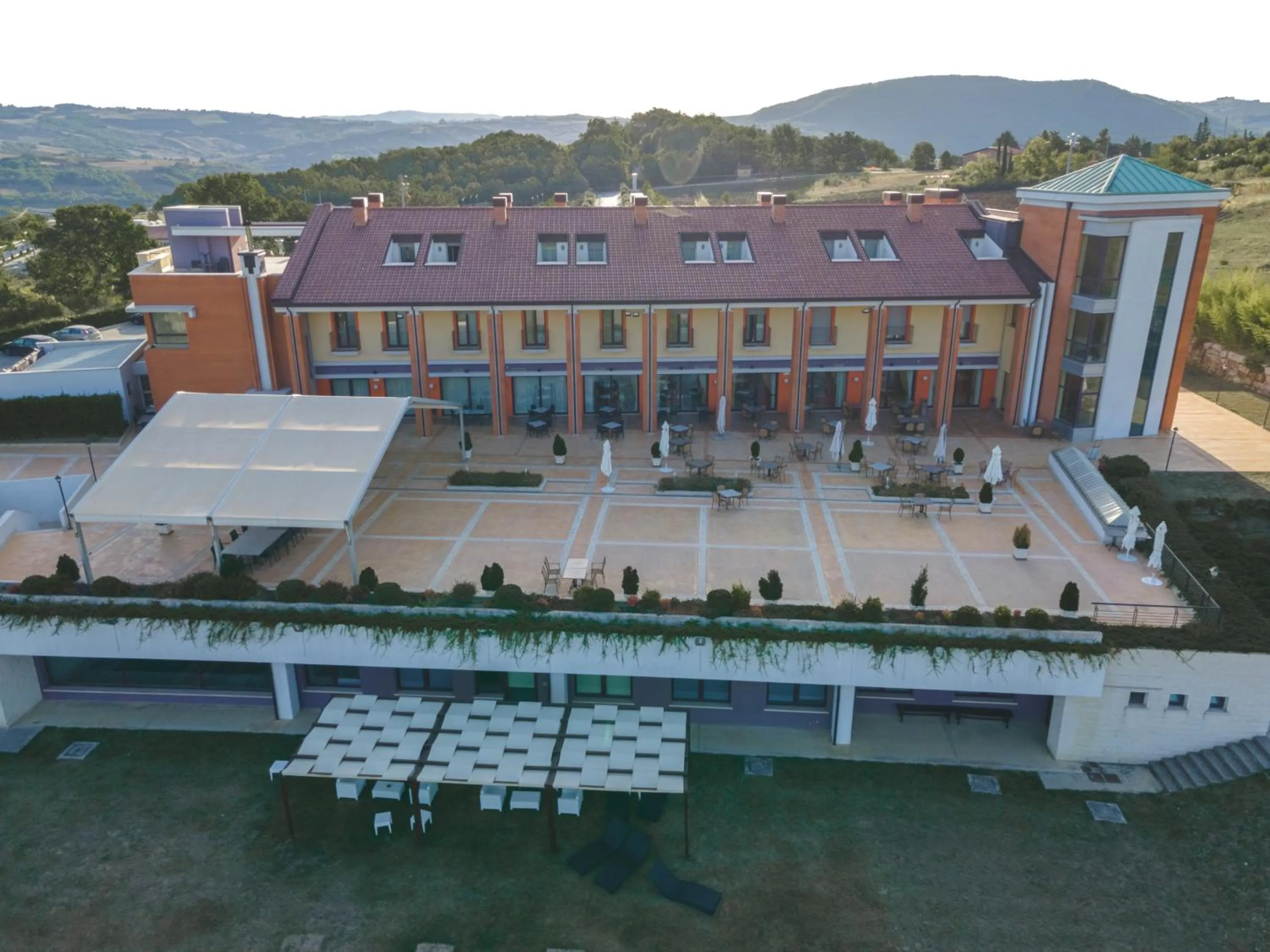 Bird's eye view in Domus Hotel