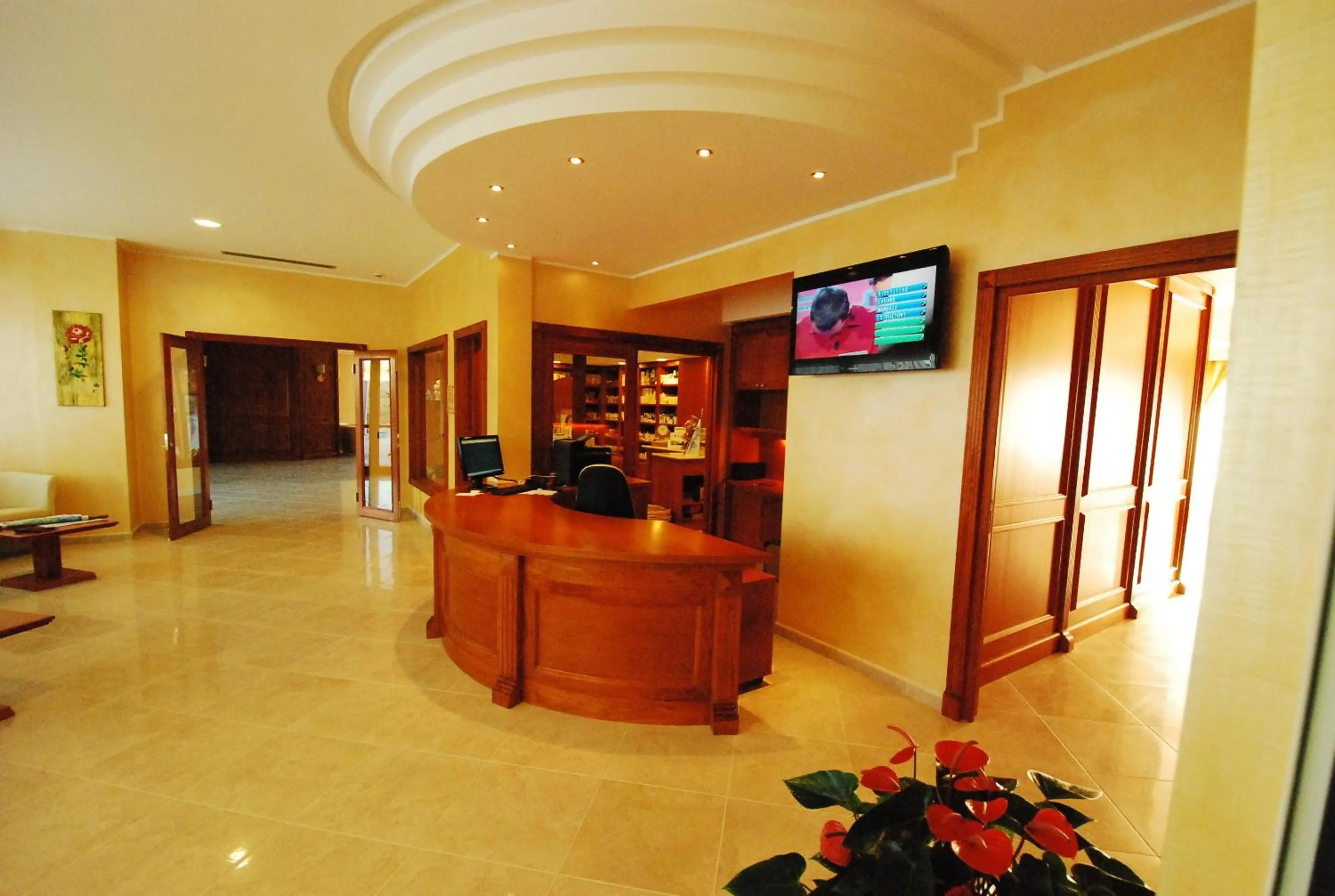 Lobby or reception in Domus Hotel