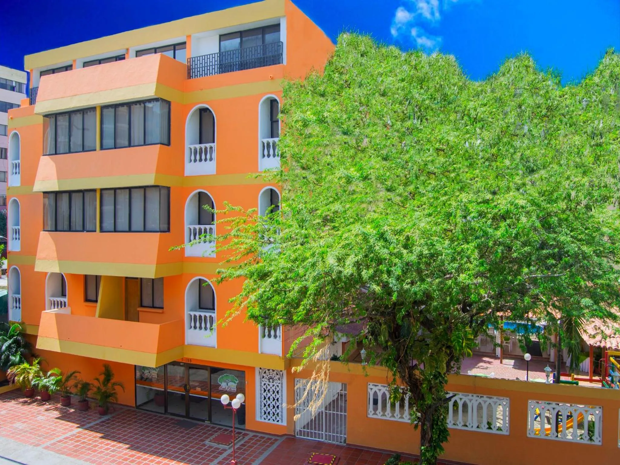 Property building in Hotel Edmar