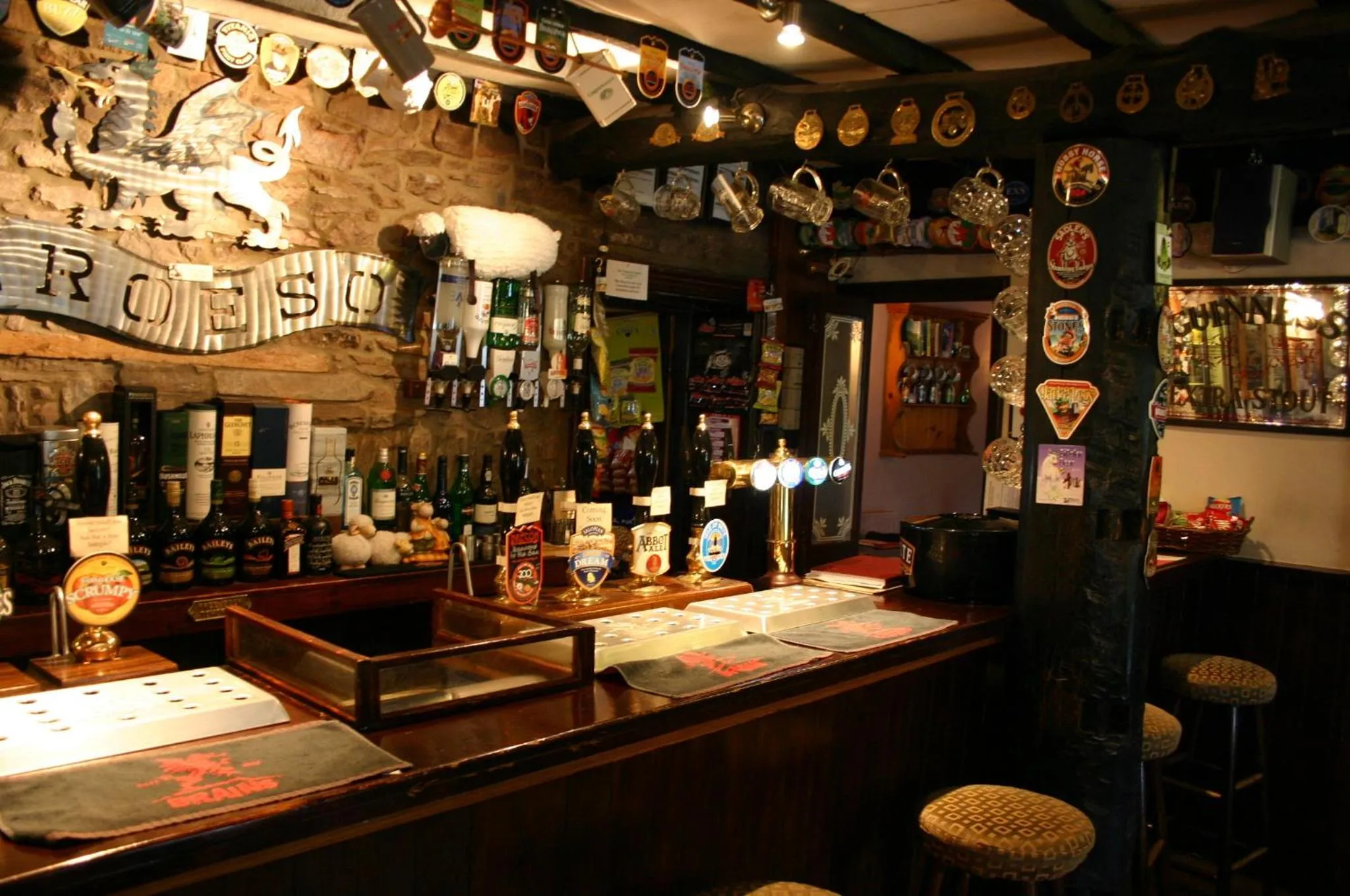 Lounge or bar in The Tanners Arms