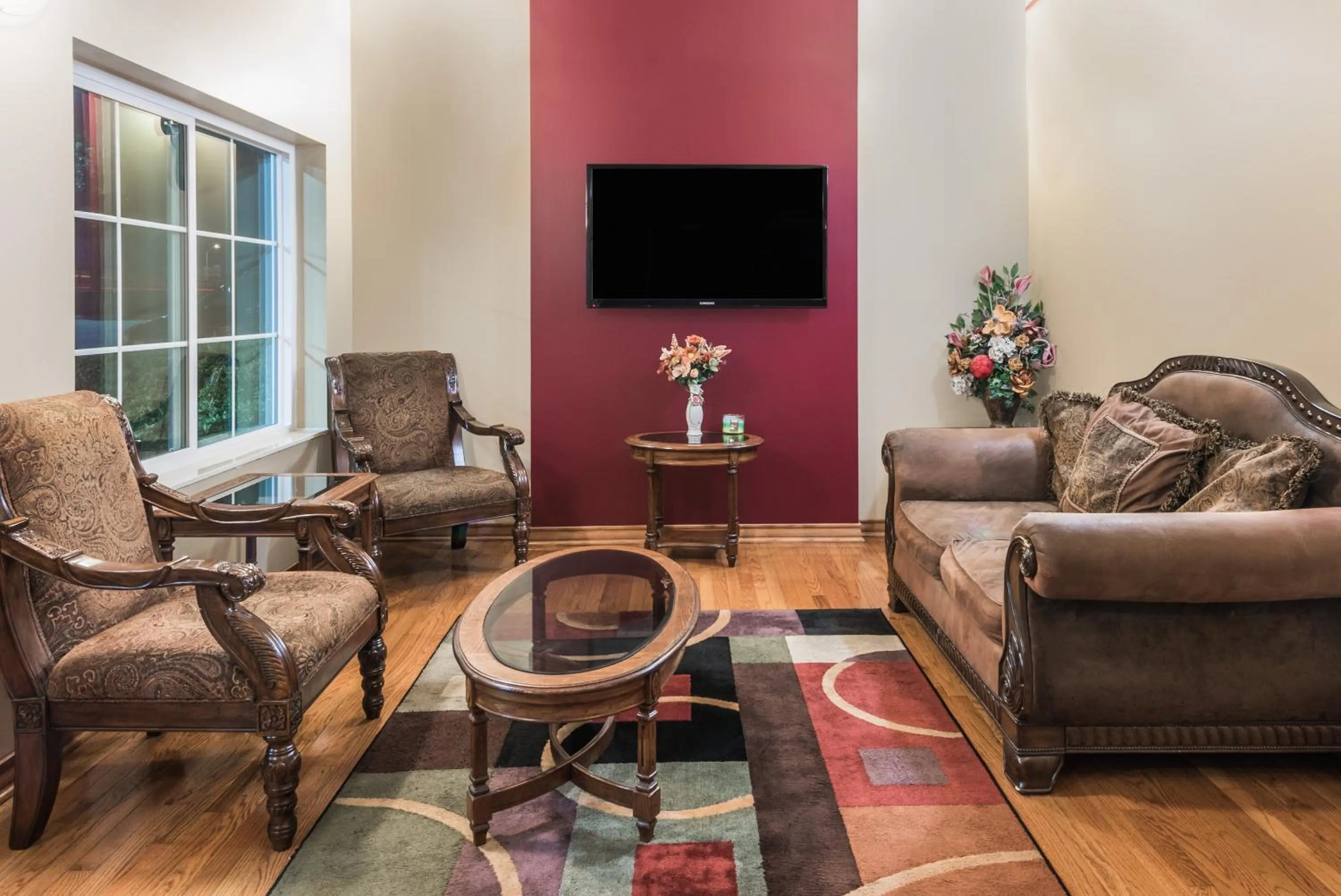 Lobby or reception in Super 8 by Wyndham Fort Worth North