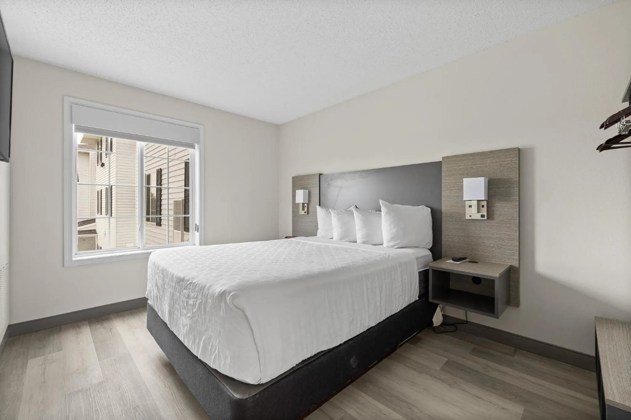 Bed in GrandStay Residential Suites Rapid City