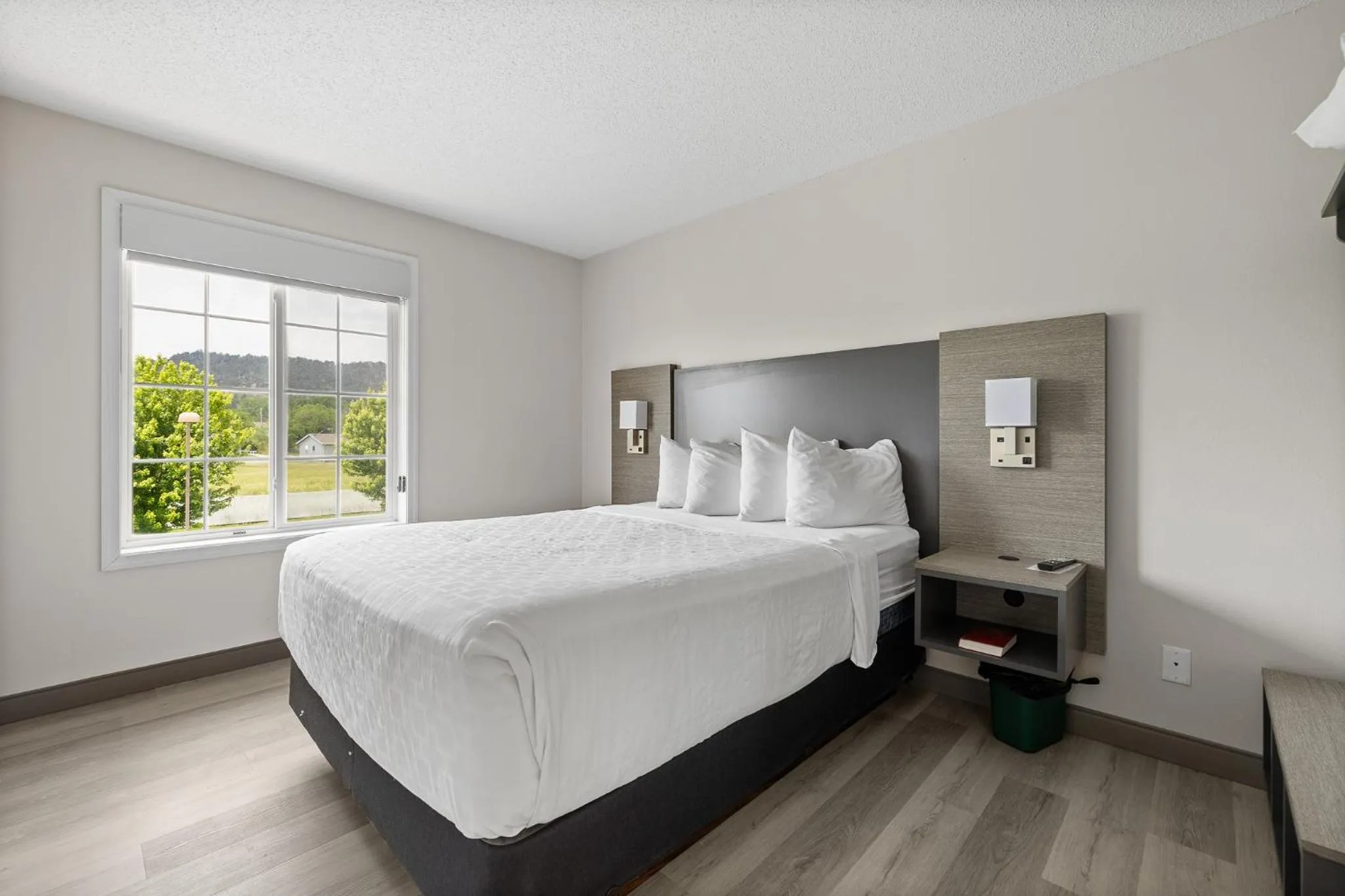 Bed in GrandStay Residential Suites Rapid City