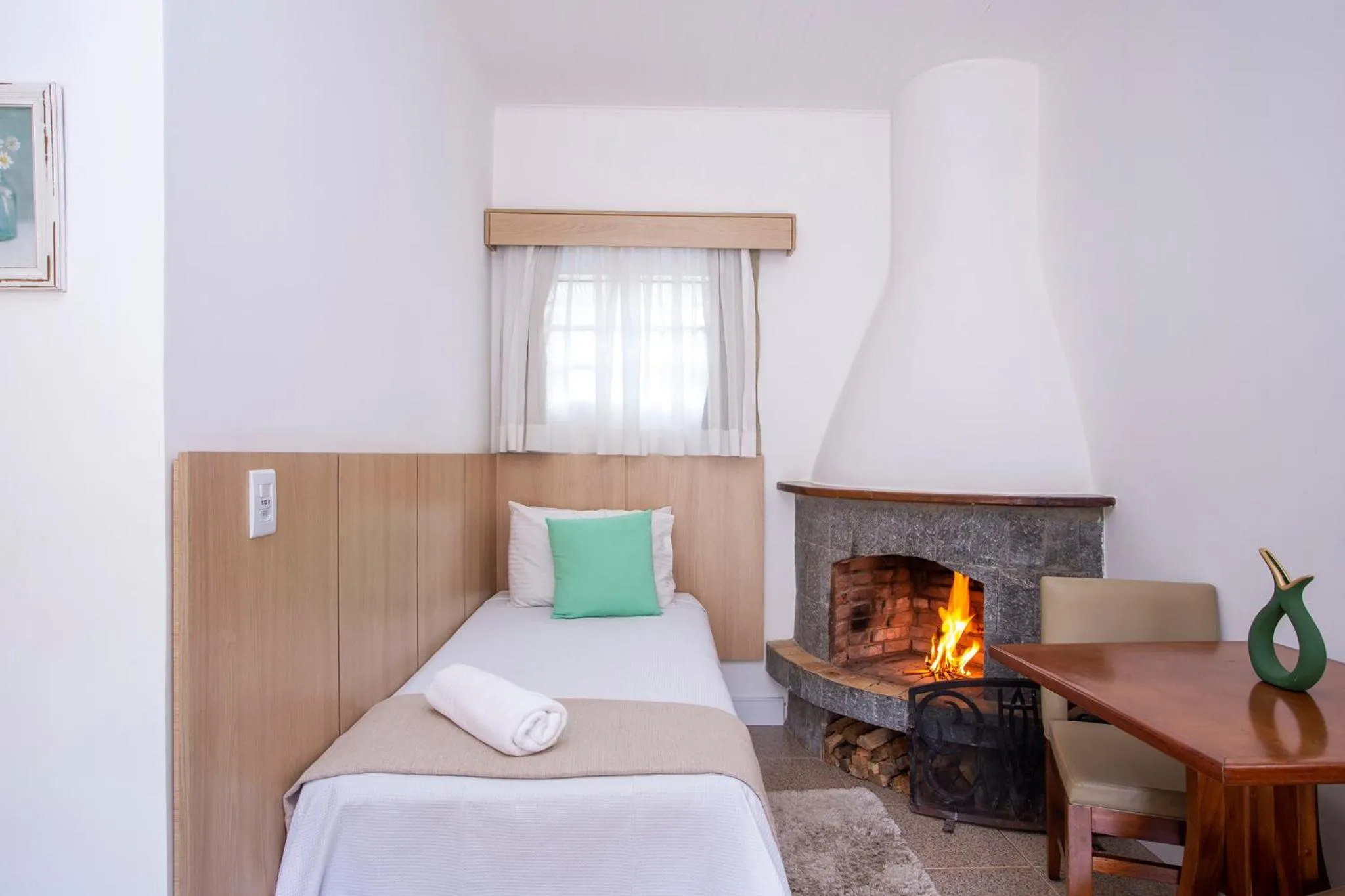 Bed in Pousada das Videiras